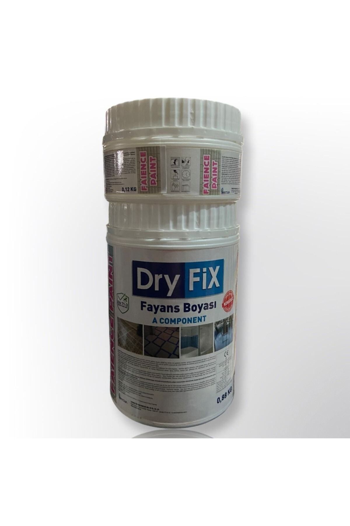 Dryfix Fayans Boyası Fp02 Açık Gri 1 Kg