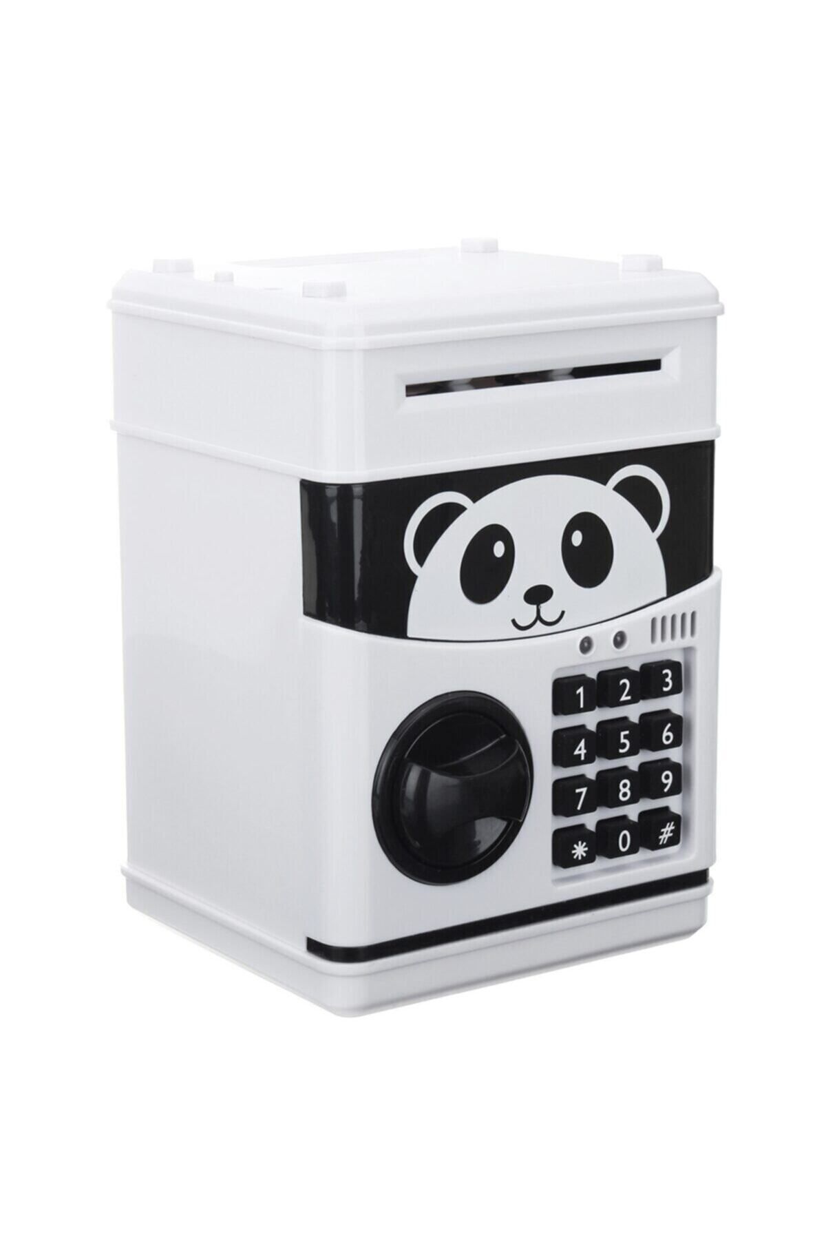 NETAVANTAJ Panda Kasa Şeklinde Elektronik Şifreli Atm Kasa Kumbara