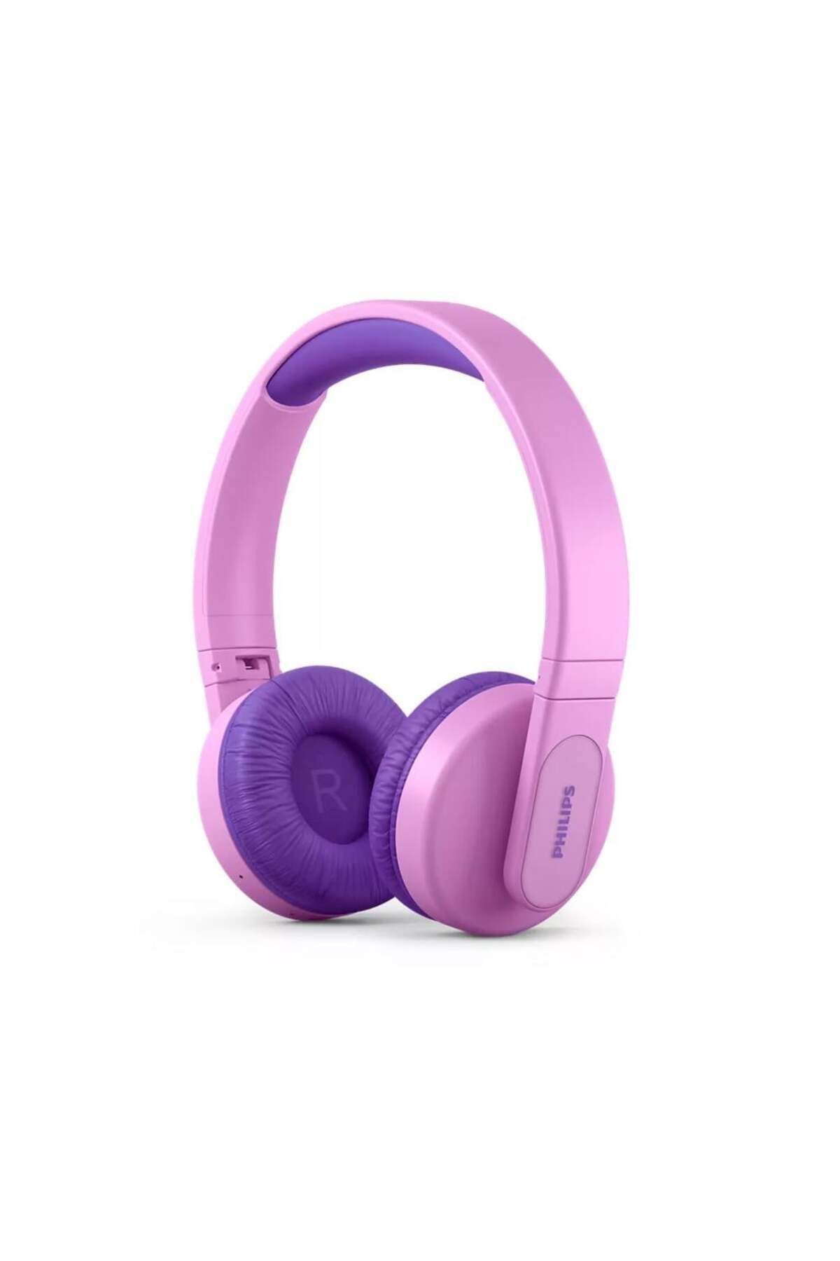 Philips TAK4206PK Kablosuz Kulak Üstü Çocuk Kulaklığı - Pembe