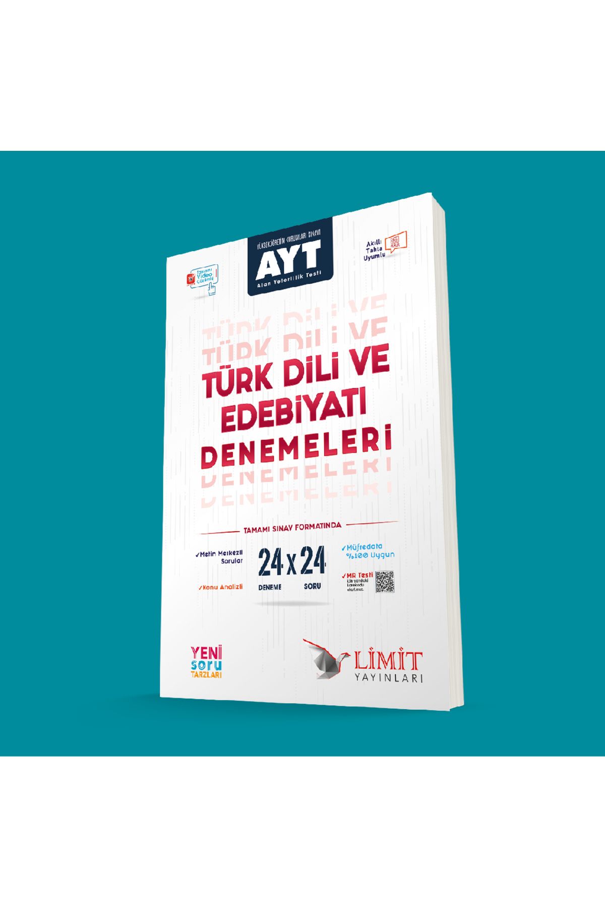 Limit Yayınları Limit Ayt 24'lü Türk Dili Ve Edebiyatı Denemeleri