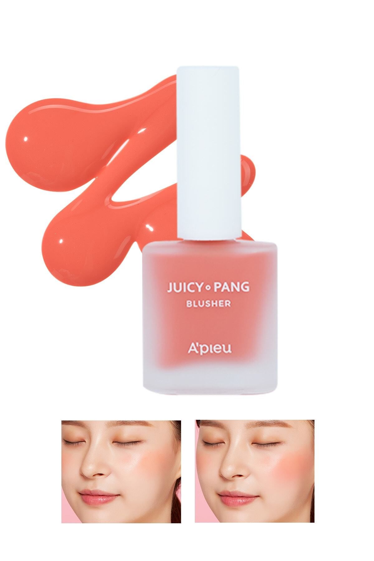 Missha Doğal Görünüm Sunan Nemlendirici Likit Allık 9g. APIEU Juicy-Pang Water Blusher (CR01)