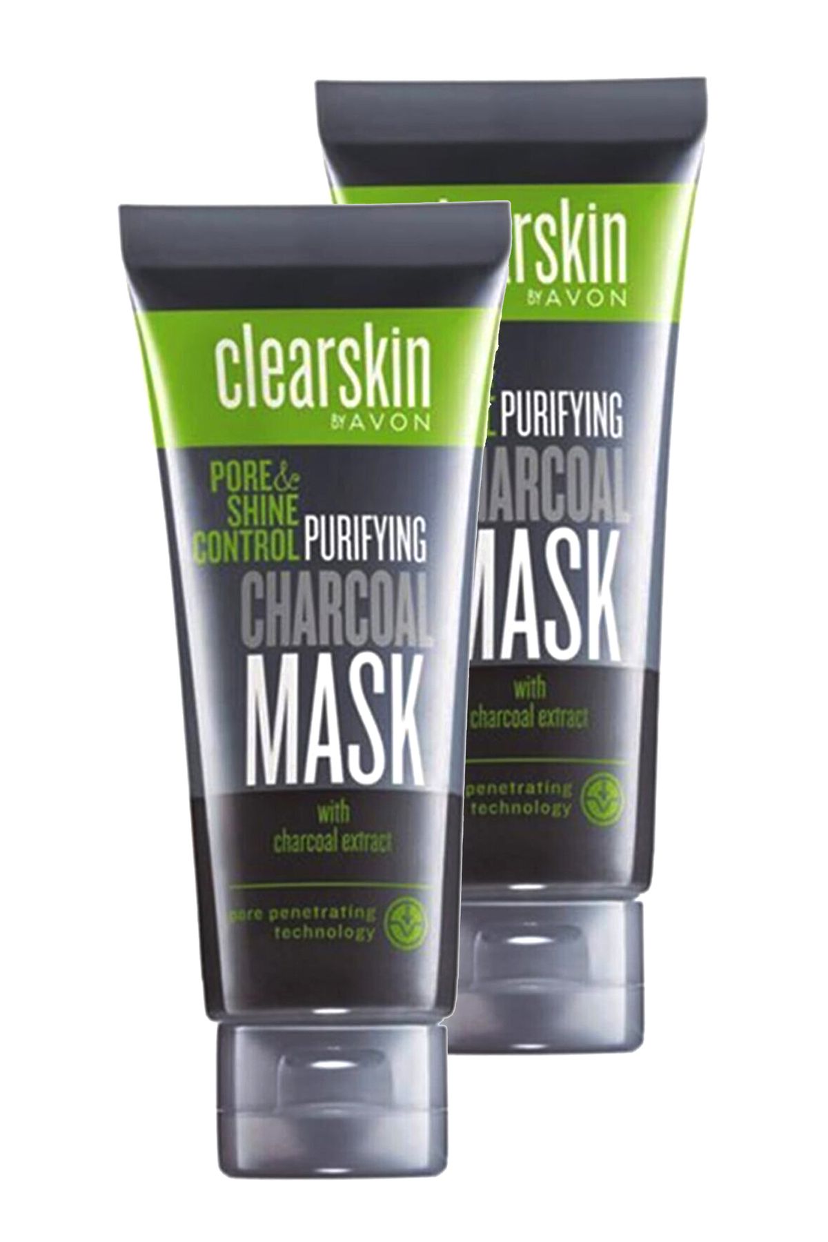 Avon Clearskin Pore Shine Kömür Maske 75 Ml. İkili Set
