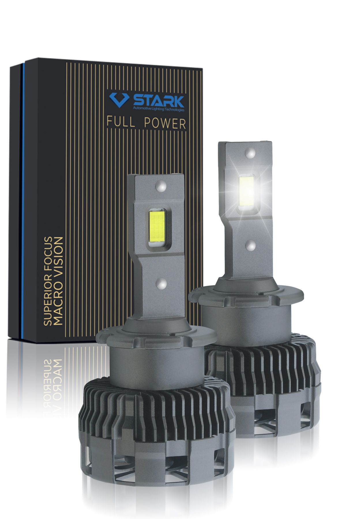 STARK Yeni D2s Xenon Far Uyumlu Full Power Macro Vision Led Xenon Far Ampulü
