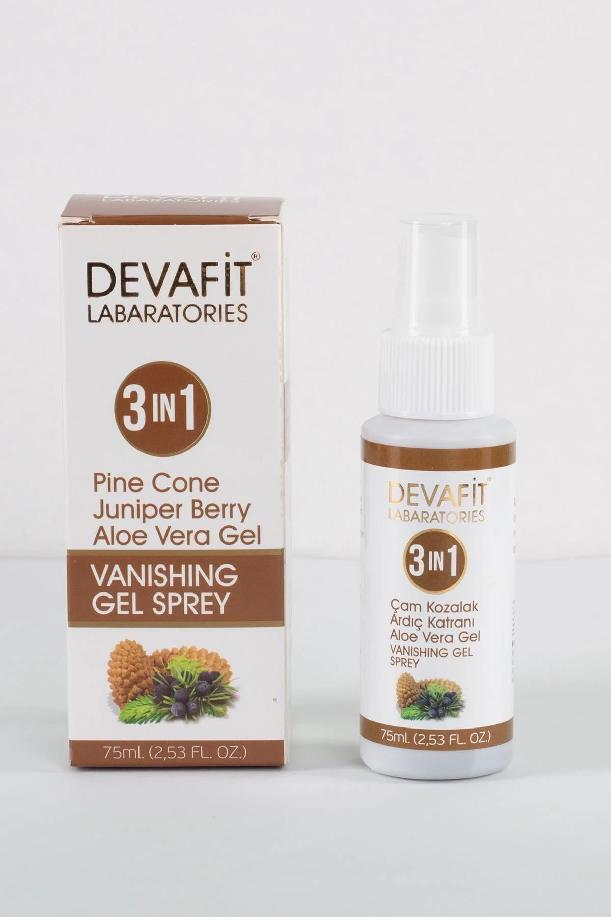 DEVAFİT Devafit Çam Kozalak Ardıç Katranı Aloe Vera Gel İçeren Losyon 75 ml