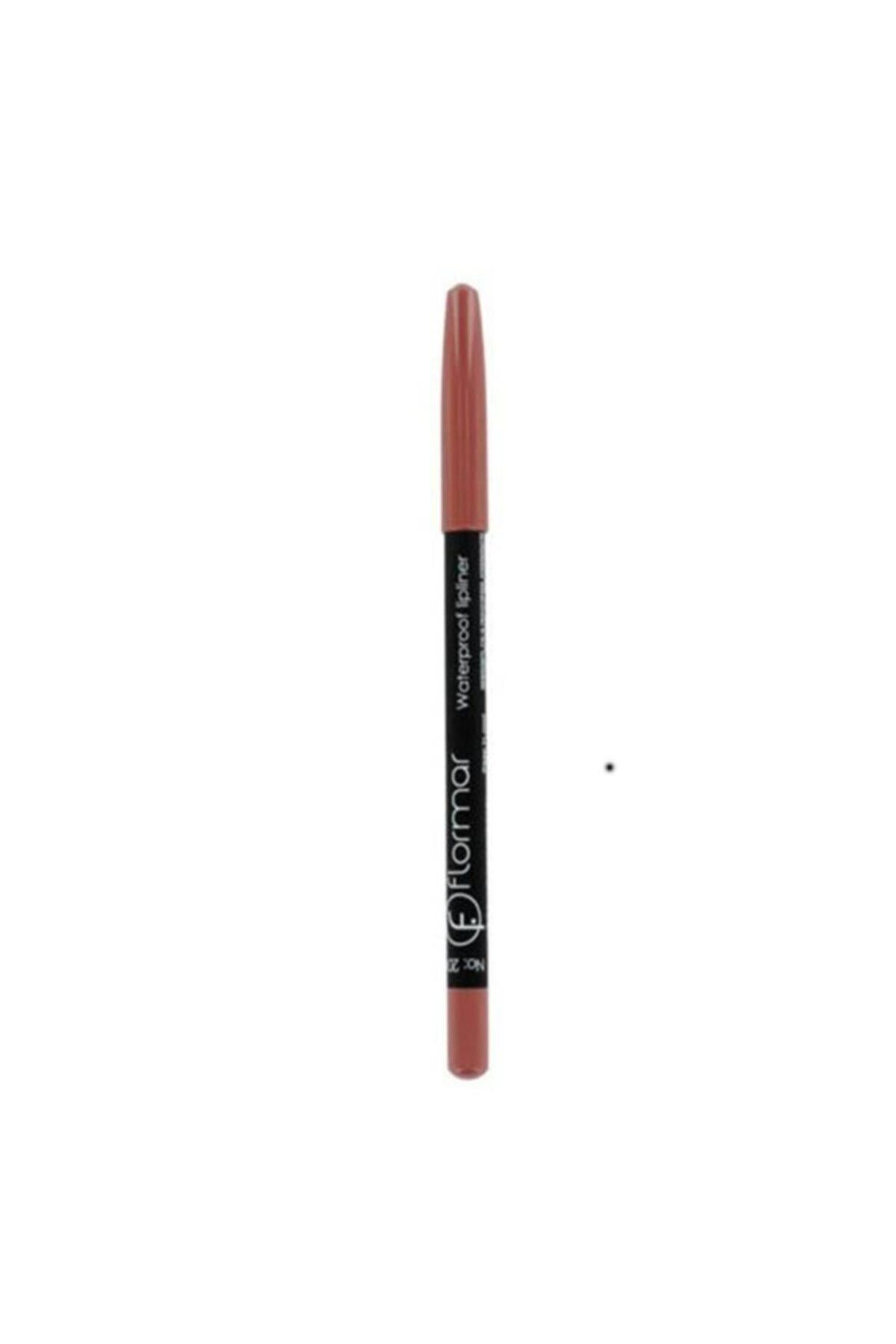 Flormar Water-Resistant Lip Pencil Waterproof No:108