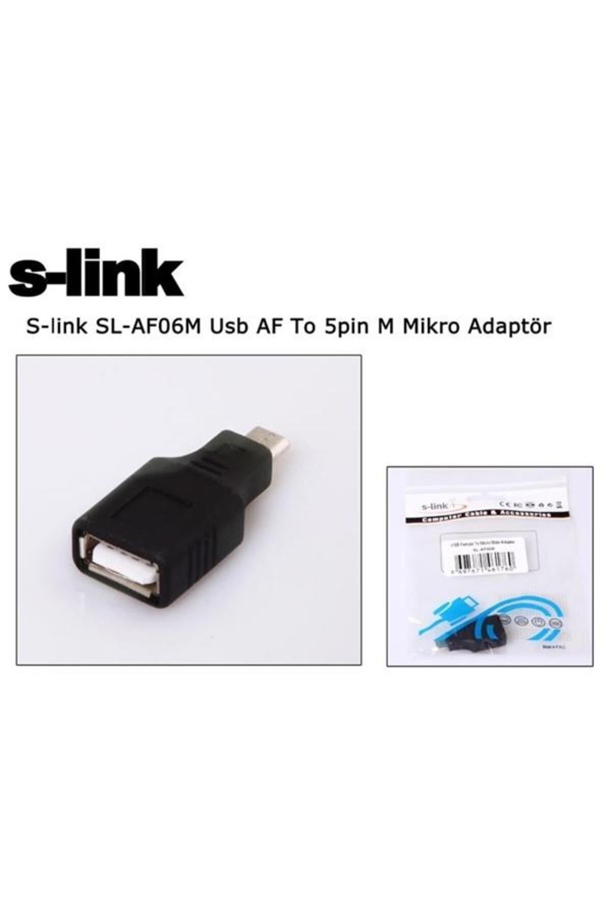 S-Link SL-AF06M Usb AF To 5pin M Mikro Adaptör