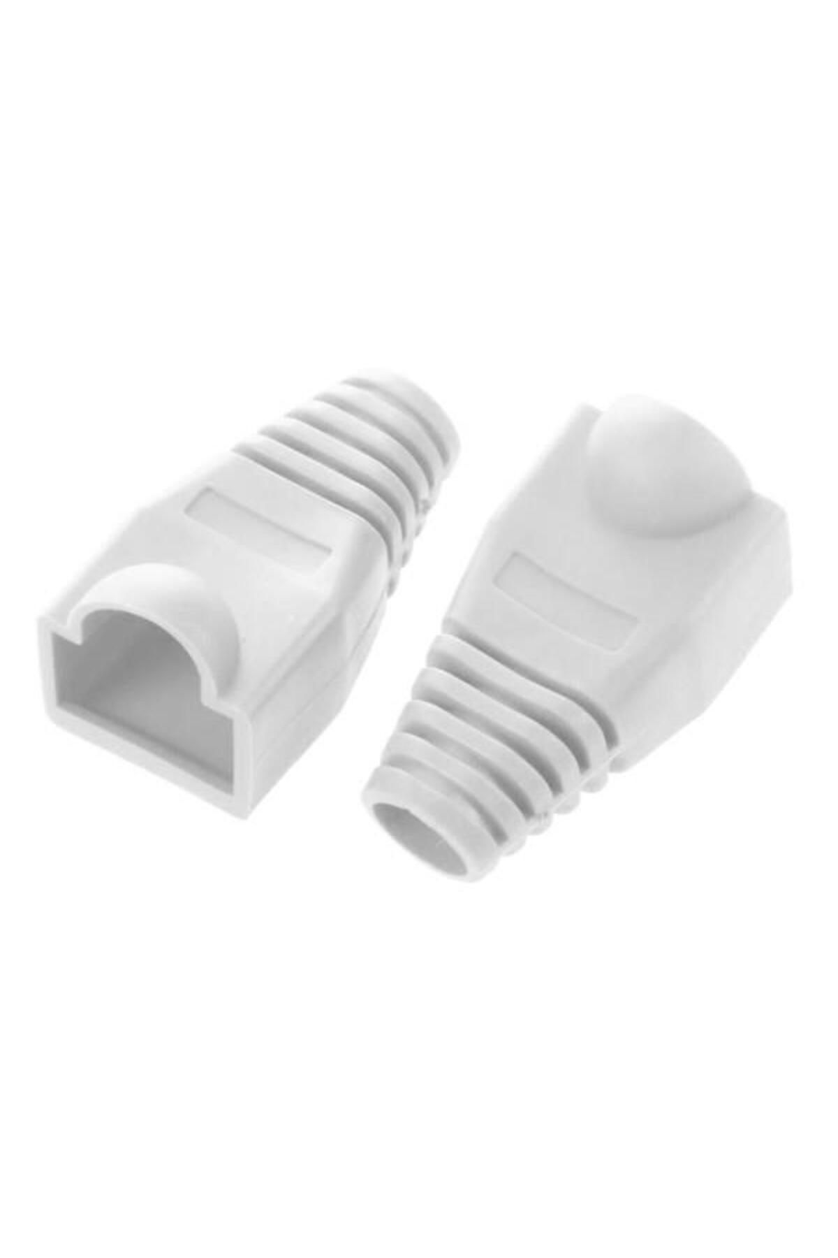 OEM RJ45 JACK KILIFI 25li paket BEYAZ Uyumlu