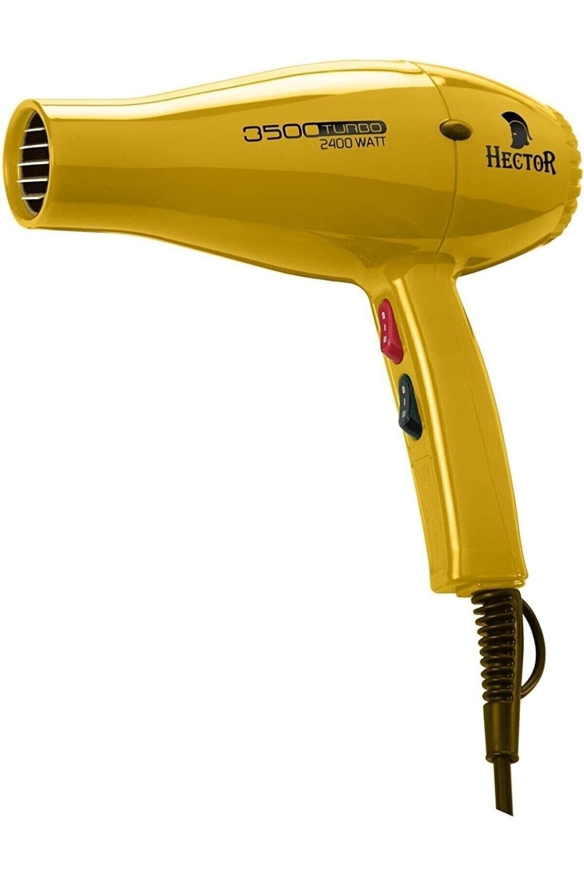 Hector Professional 3500 Turbo Blow Dryer 2400 Watt Yellow HairDryer29