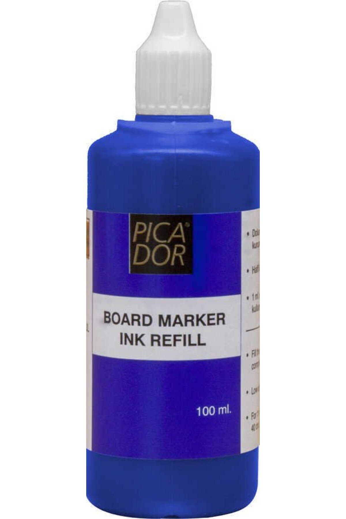 Picador 195 Board Marker Mürekkebi 100 ml Mavi