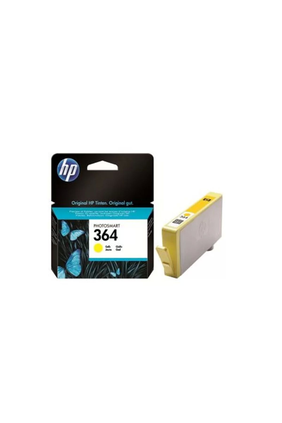 HP Outlet Cb320ee 364 Sarı Mürekkep Kartuş 300 Sayfa (3070A 5510 B8550 C5380 7510E)