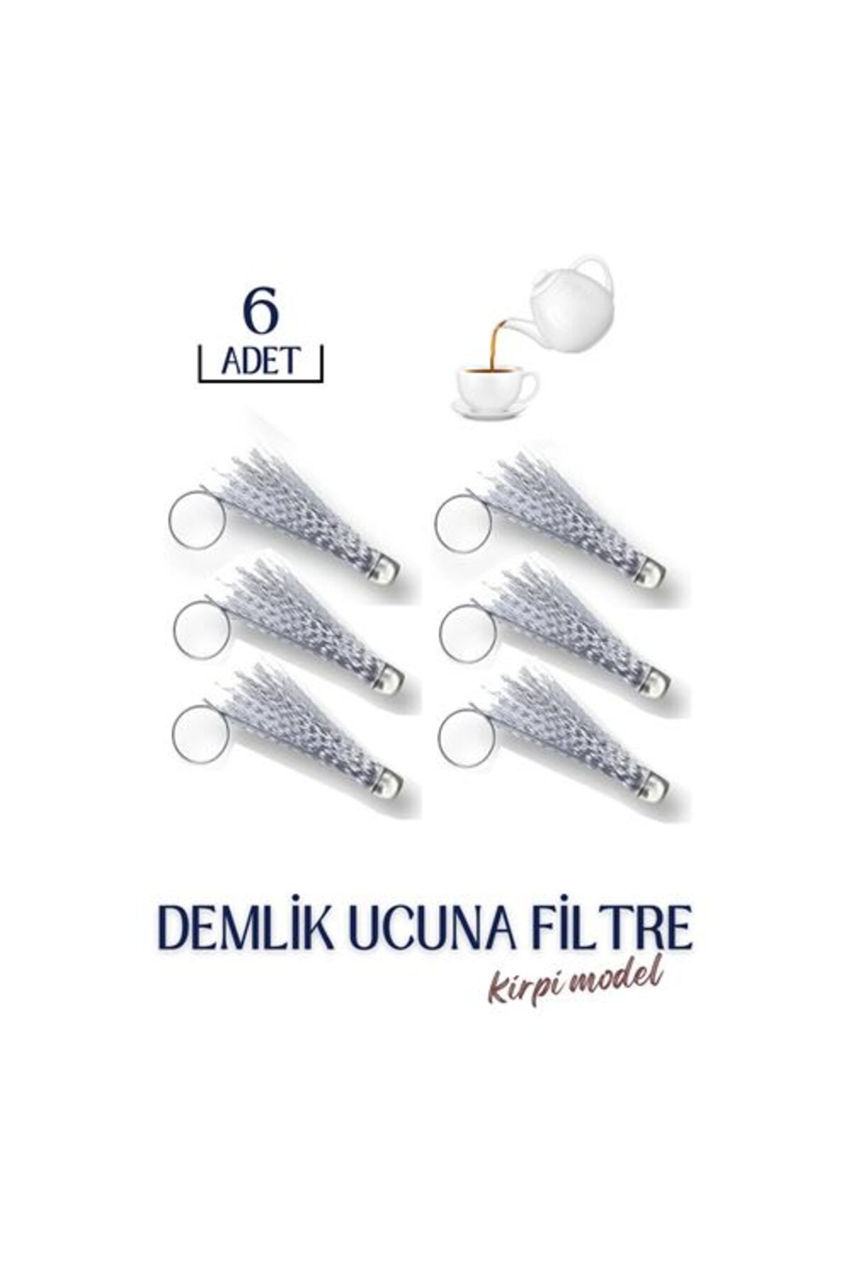 Transformacion Demlik Ucuna Filtre 6 ADET Novy Design 718918