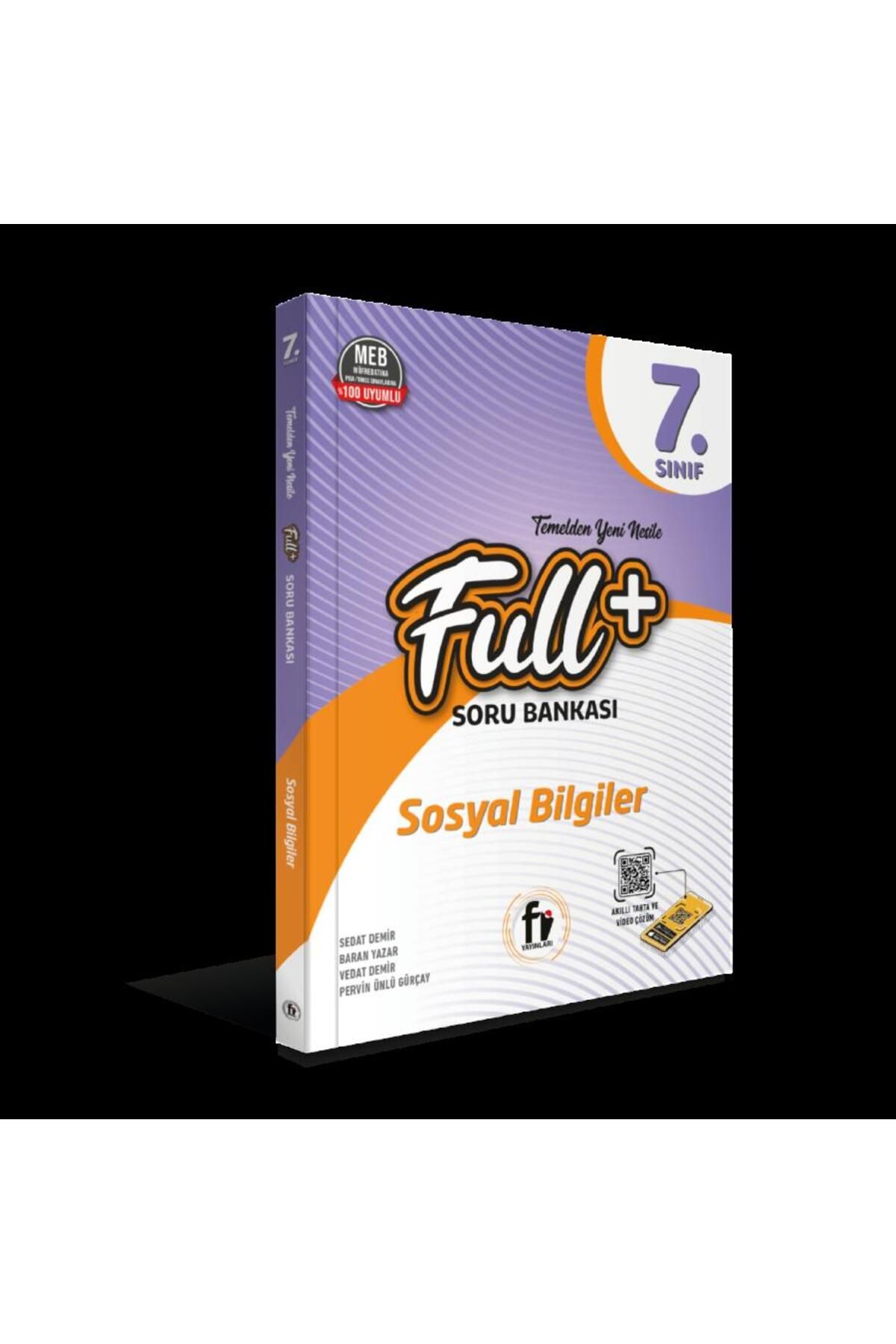 Fi Yayınları 7.SINIF FULL+ SOSYAL BİLGİLER SORU BANKASI / Fİ YAYINLARI
