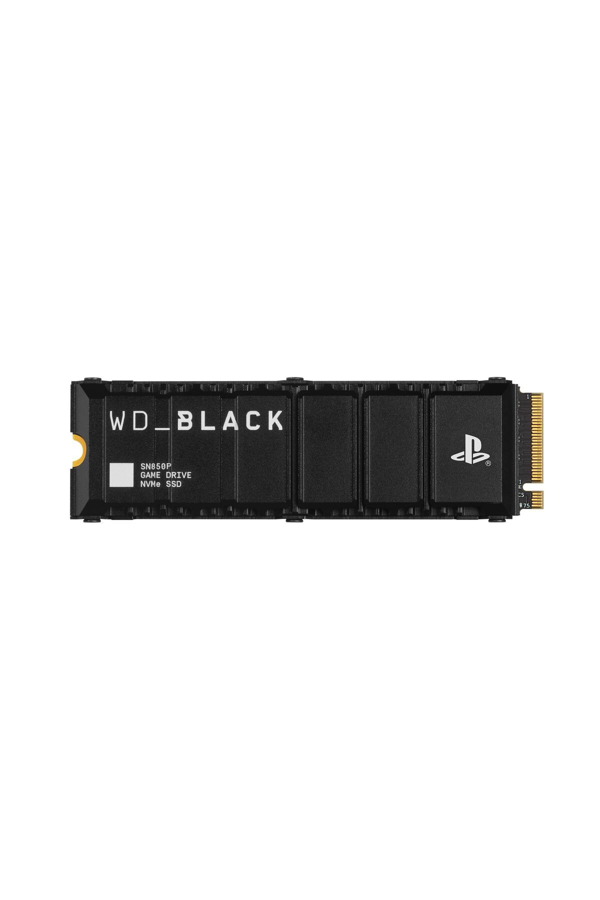 WDB WD Black 2TB SN850P NVMe SSD for PS5 consoles with Heatsink - Sogutuculu