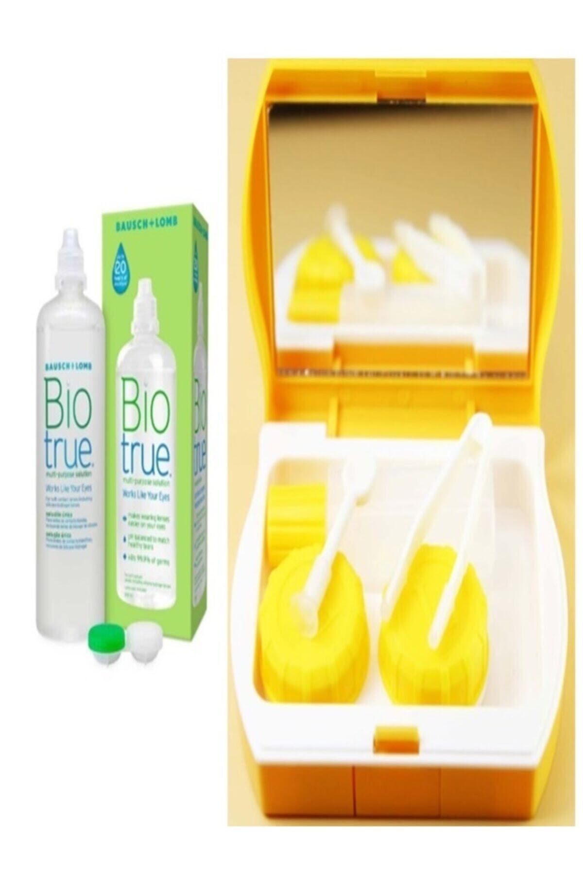 Biotrue 1 Adet Bioture 300 Ml Lens Solusyonu 1 Adet Lens Kutusu,kabı
