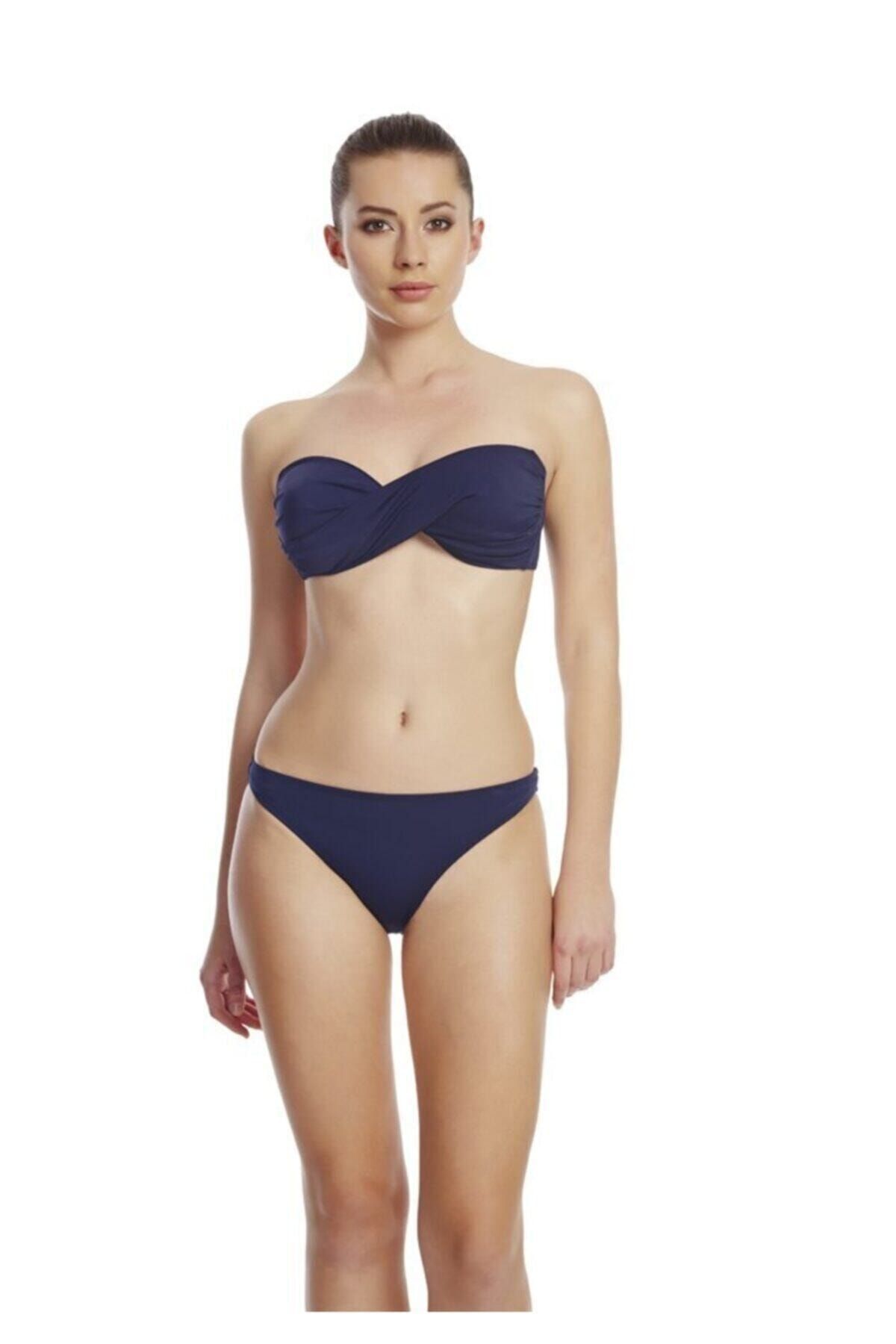 Dagi Kadın Lacivert  2 Cm Lik Bikini Alt  B.3090