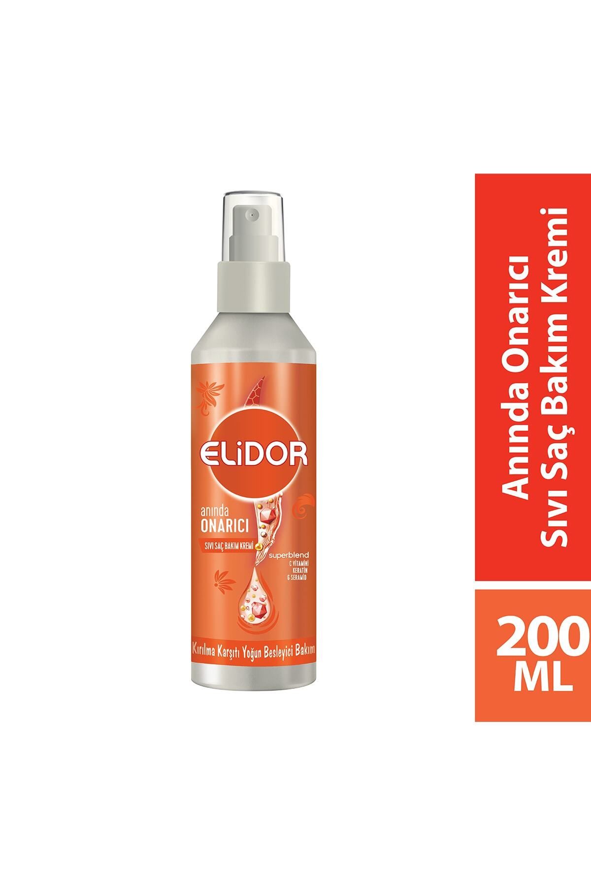 Elidor Superblend Sıvı Saç Bakım Kremi Anında Onarıcı Kırılma Karşıtı Yoğun Besleyici 200 Ml