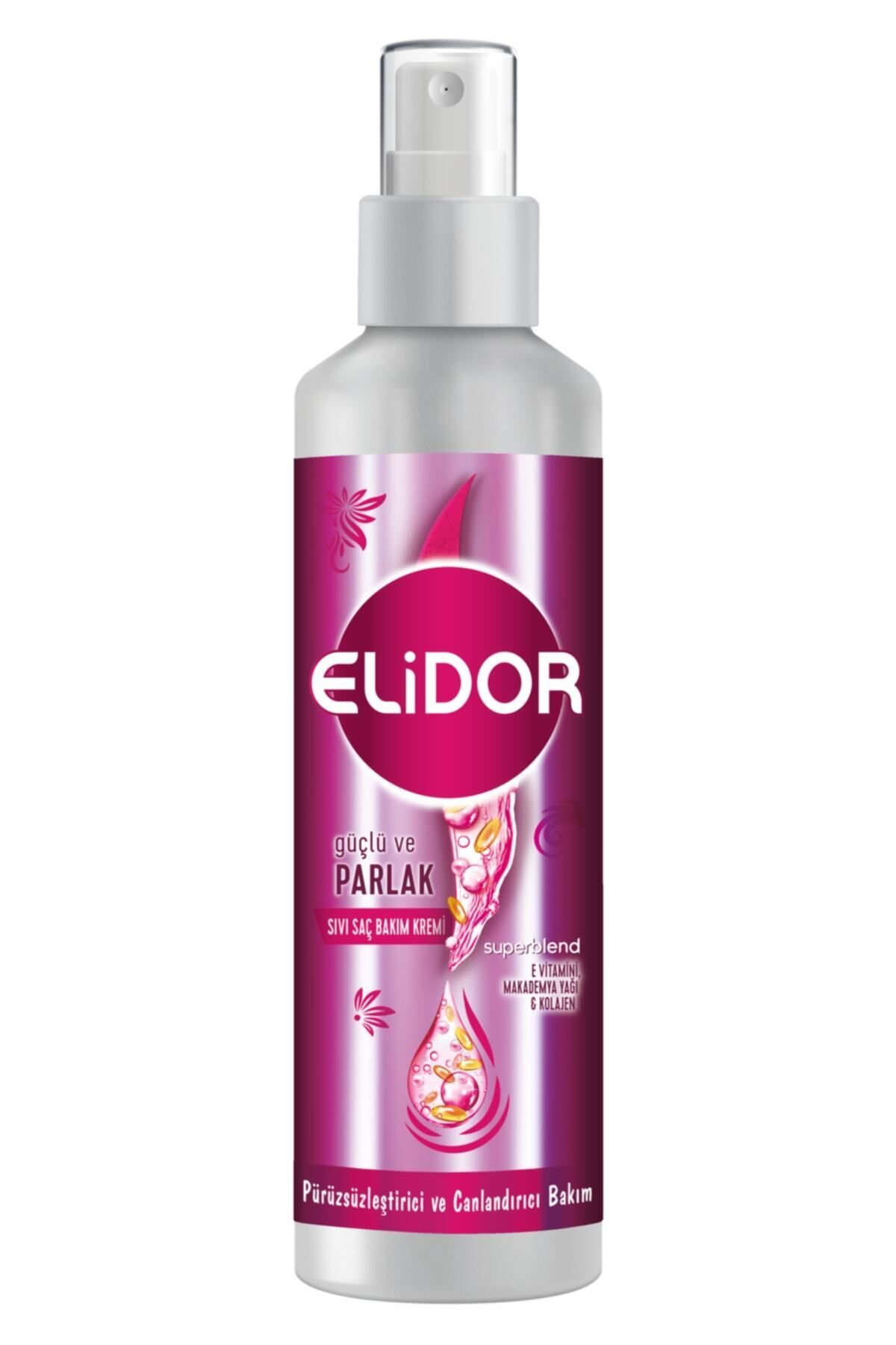 Elidor Superblend Sıvı Saç Bakım Kremi Güçlü ve Parlak Pürüzsüzleştirici ve Canlandırıcı 200 ml