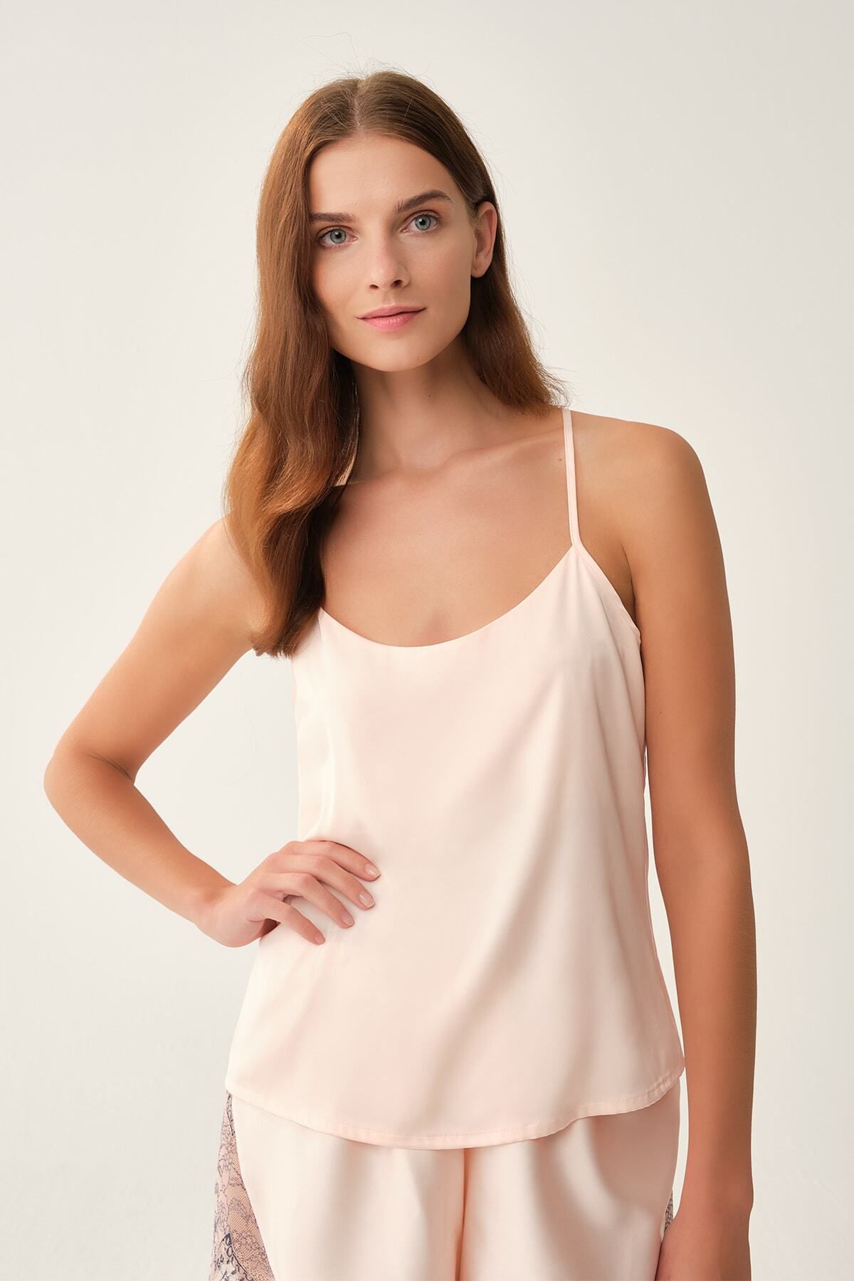 Dagi Pembe Camisole Pijama Üstü