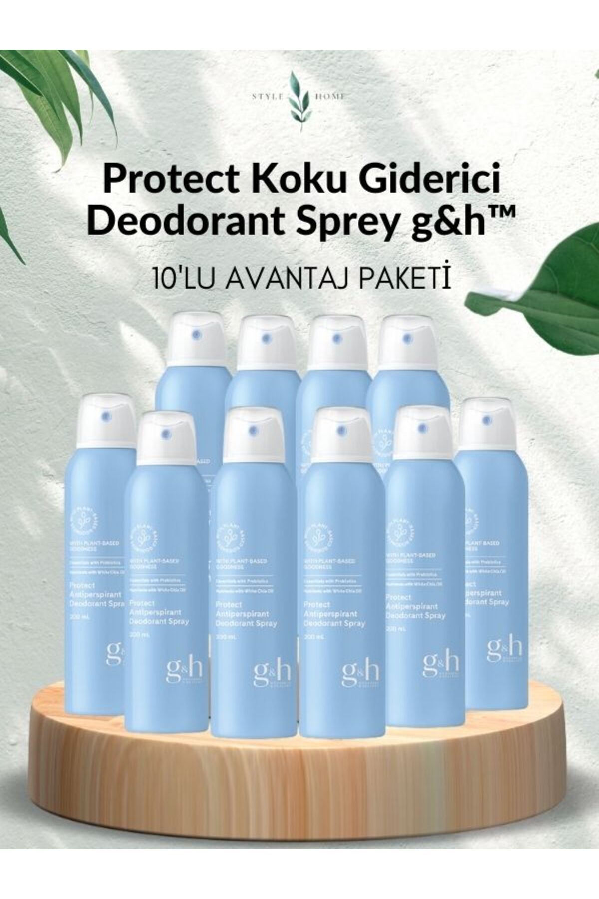 Amway Protect Koku Giderici Deodorant Sprey g&h™ 10 ADET