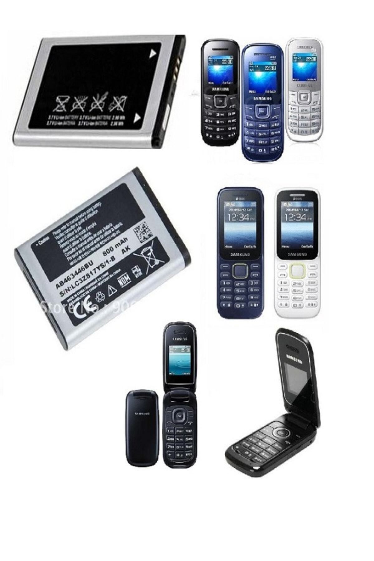 JAXEL Yedek Samsung Tuşlu Cep Telefonlarına Uyumlu 800 Mah. Batarya Pil B310/1190/1205/1270/e250