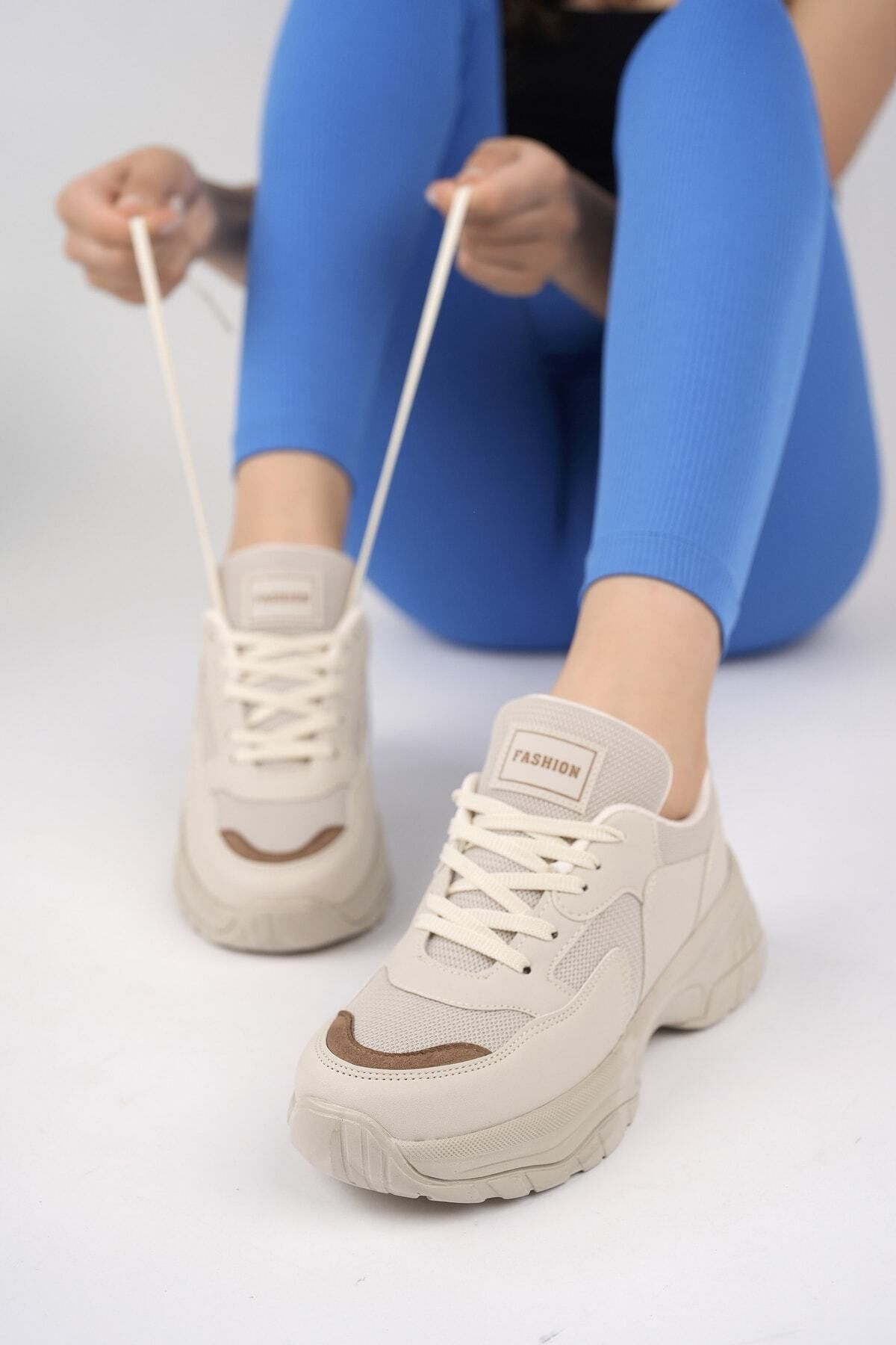 McDark Kahverengi - Kadın Sneakers