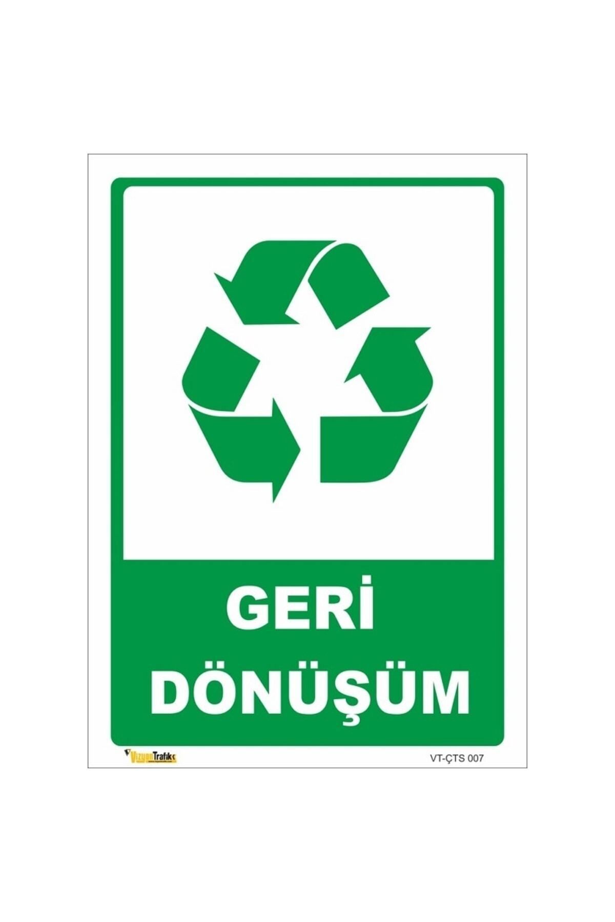 vizyon trafik Geri Dönüşüm - Isg Levhası Levha 15x21 Cm Dekota 3 Mm