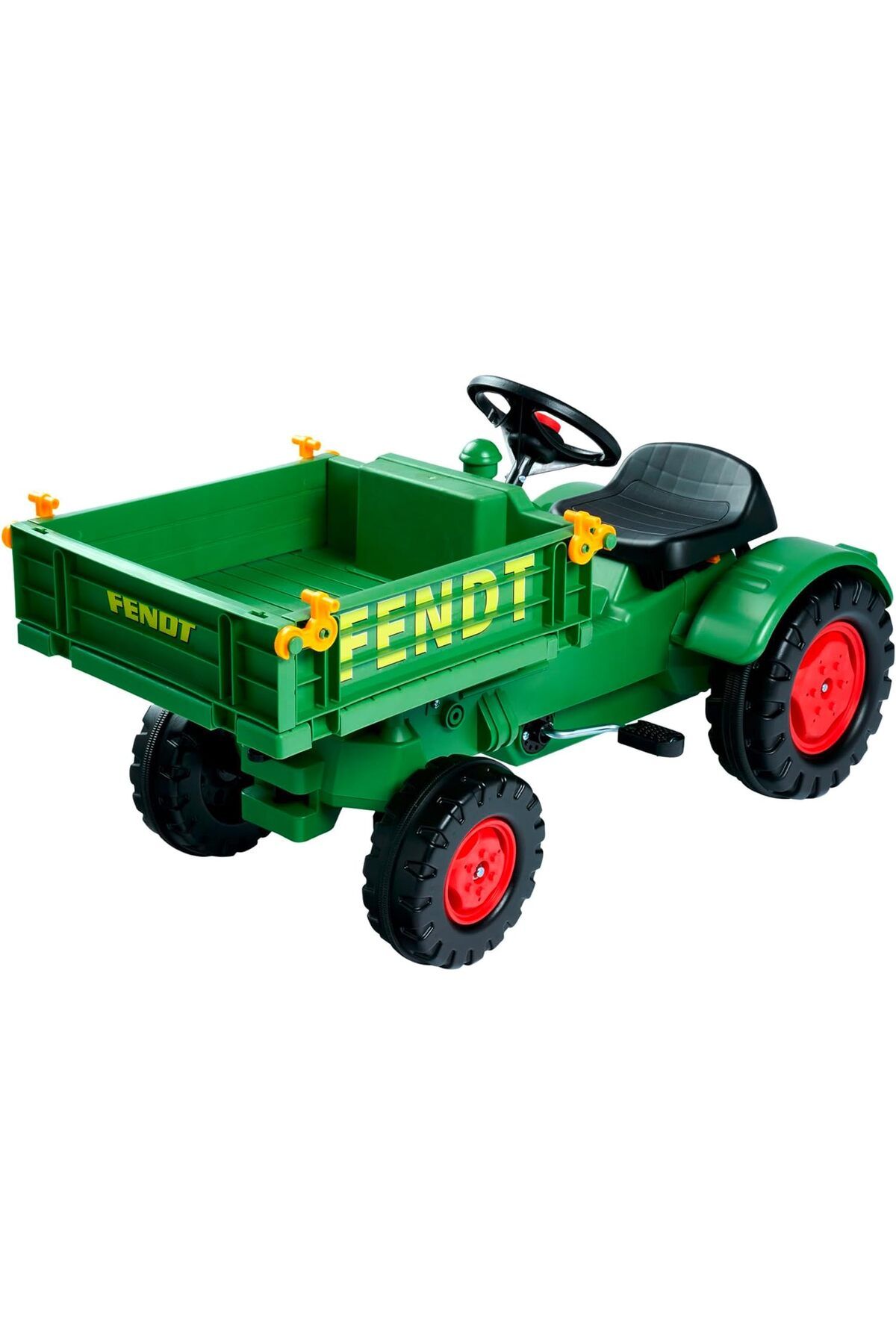 BIG Spielwarenfabrik Alet Taşıyıcı Çocuk Traktörü, Hassas Zincir Tahrikli, 3 Kademeli Koltuk 50 kg'a Kadar Taşıma