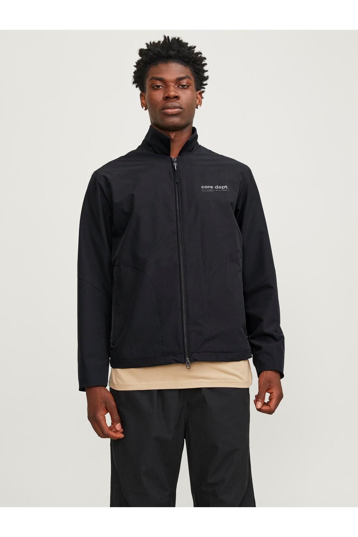 Jack & Jones Jack Jones Jcotrack Shacket Erkek Siyah Ceket 12252916-02