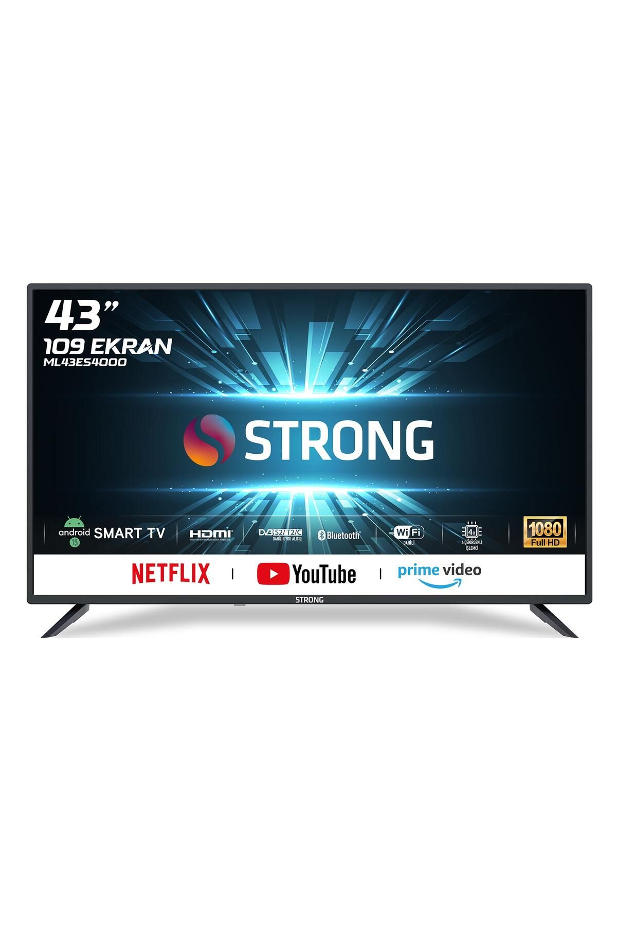 Strong ML43ES4000 43” FULL HD ANDROID SMART LED TV