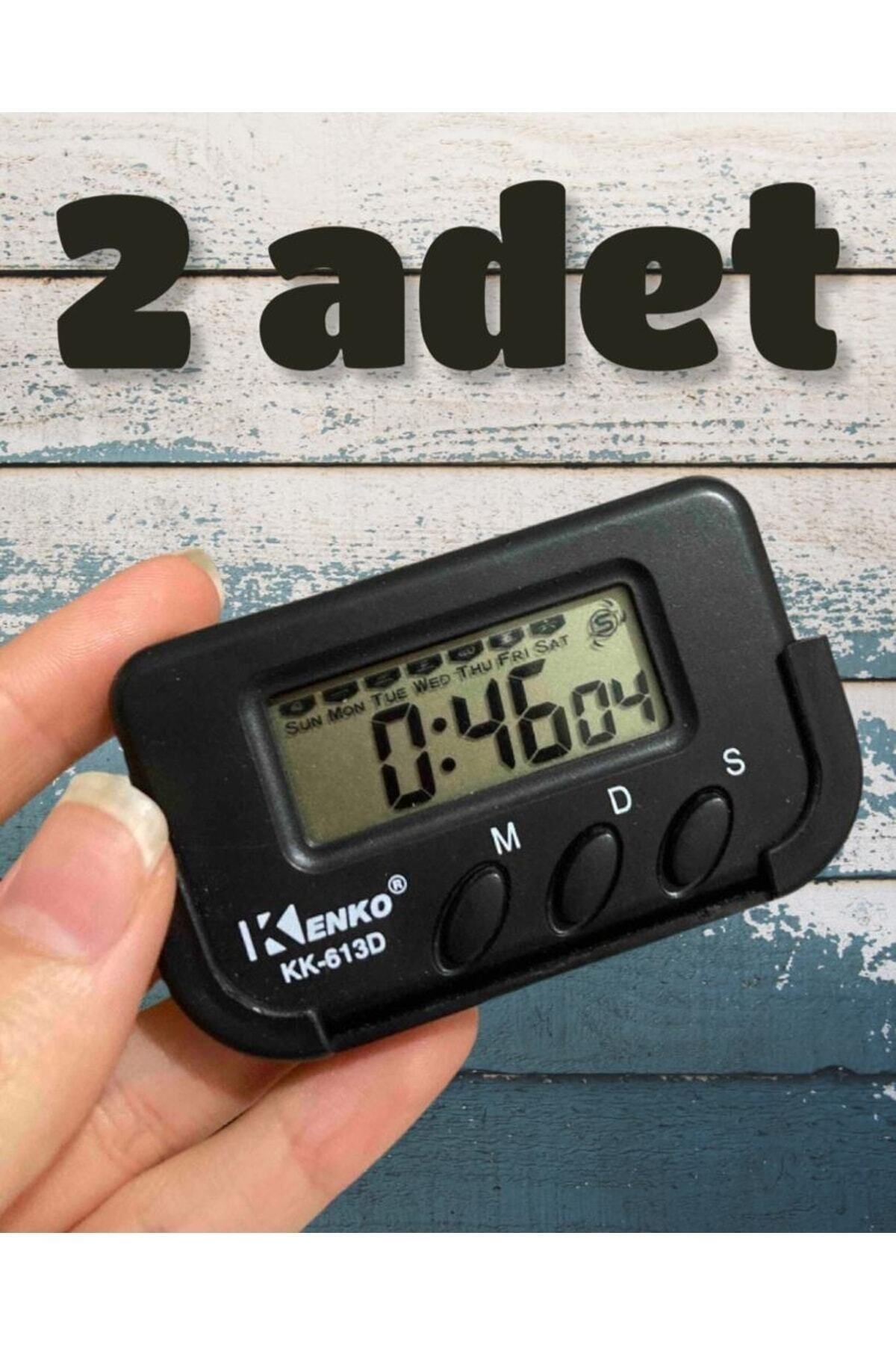 Kenko 2 Adet - Pomodoro Öğrenci Saati Kronometreli Ders Çalışma Saati
