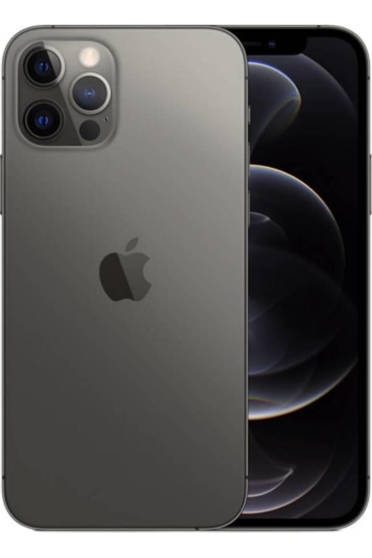 Apple YENİLENMİŞ Apple iPhone 12 Pro Max 128GB SİYAH Cep Telefonu C KALİTE