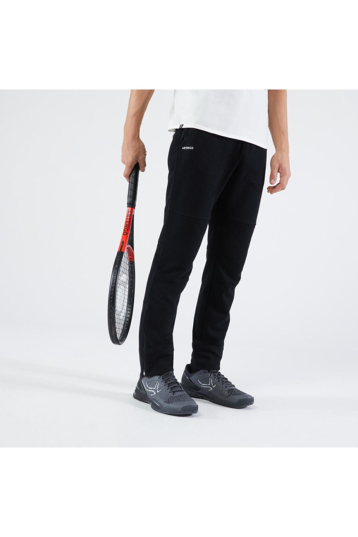 Decathlon Erkek Tenis Eşofman Altı - Siyah - Soft