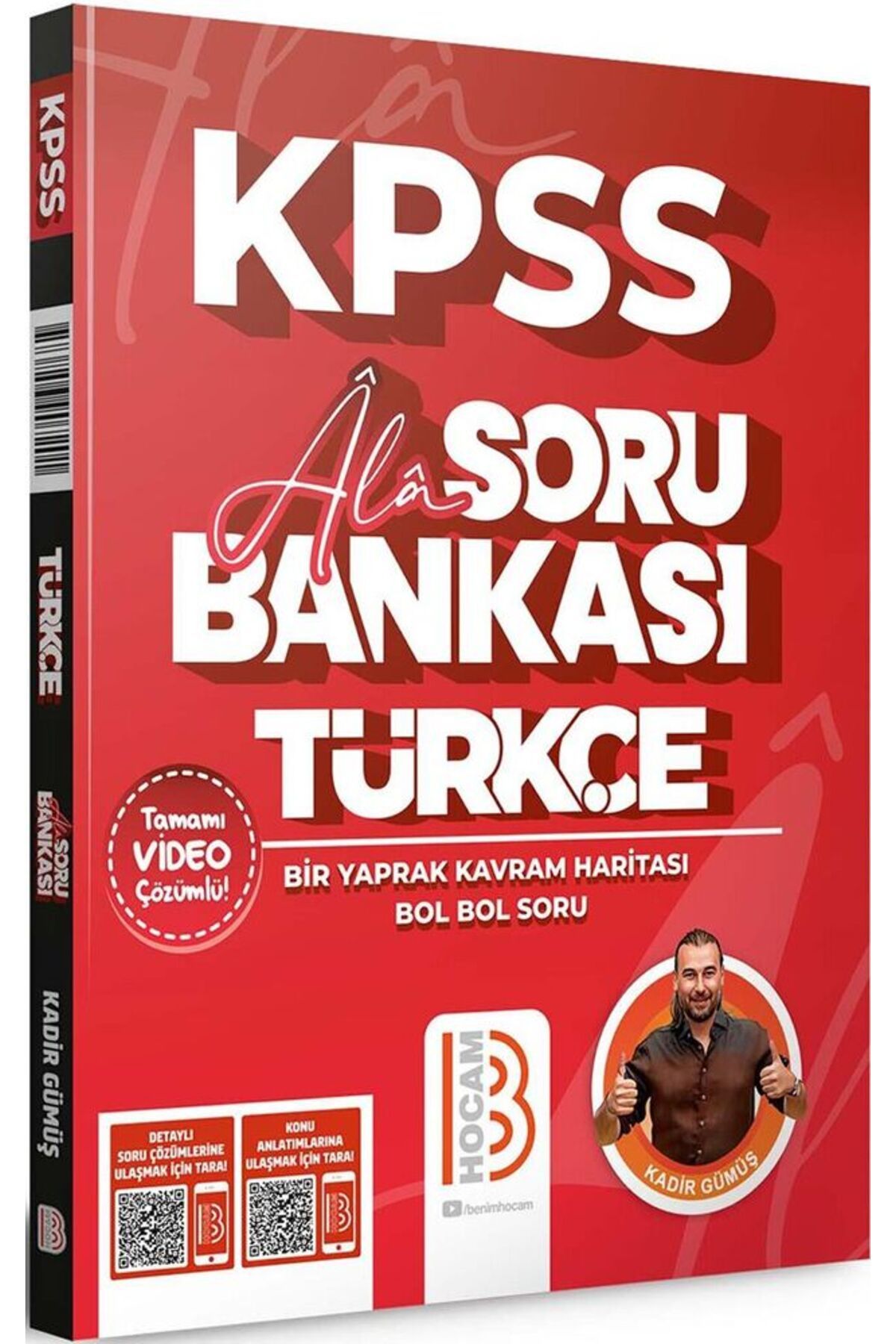 Benim Hocam Yayınları Benim Hocam 2024 Kpss Türkçe Ala Soru Bankası