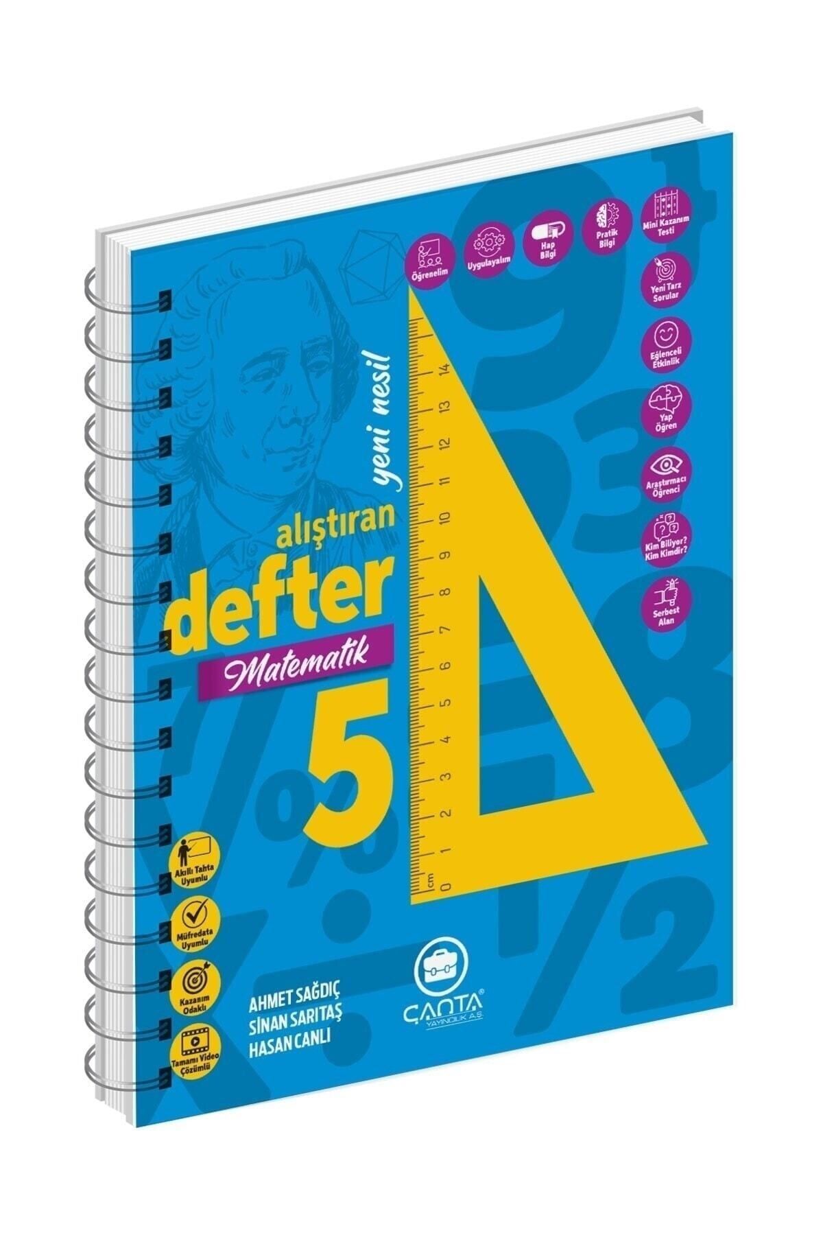 Çanta Yayınları 5.sınıf Matematik Yeni Nesil Alıştıran Defter
