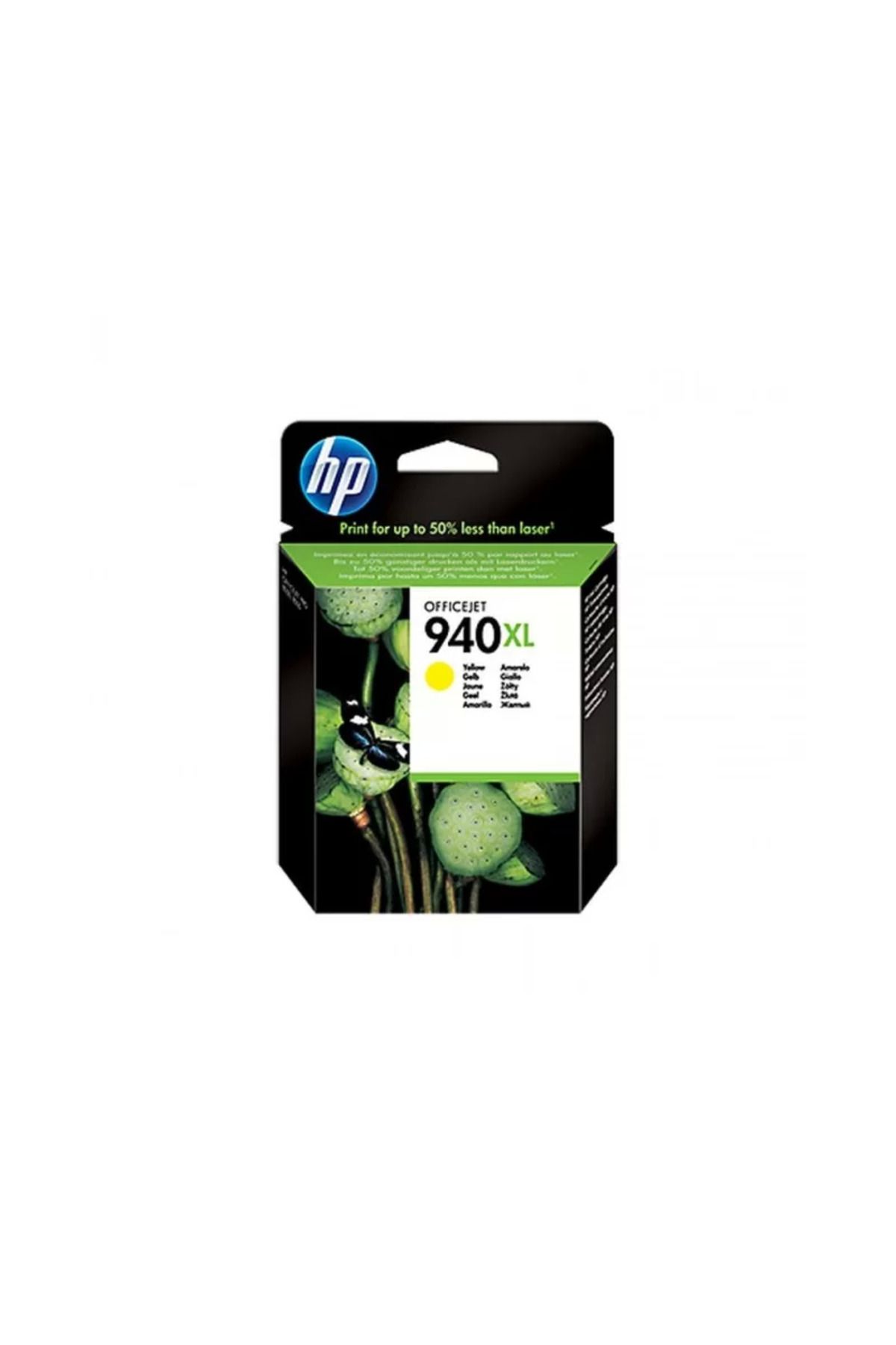 HP Outlet C4909ae 940xl Sarı Mürekkep Kartuş 1400 Sayfa Yüksek Kapasite (pro8000 Pro8500 Pro