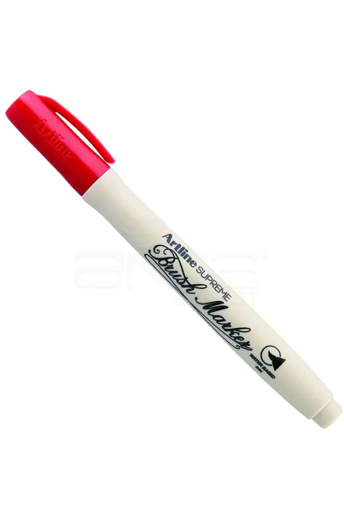artline Supreme Brush Marker Fırça Uçlu Kalem Red