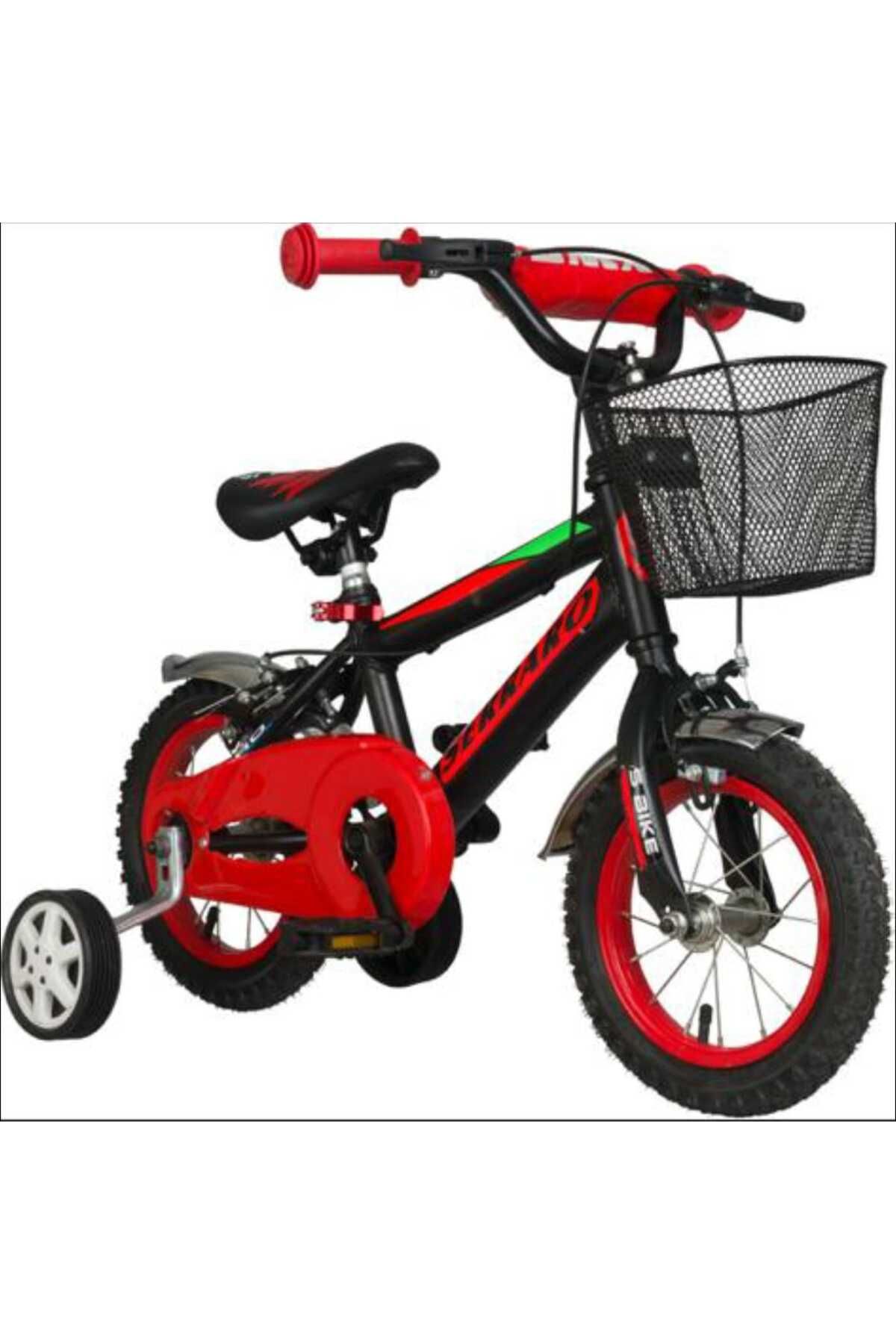 Serraro 12Jant metal sepetli Kırmızı Çocuk Bisikleti ( Yeni Sezon )