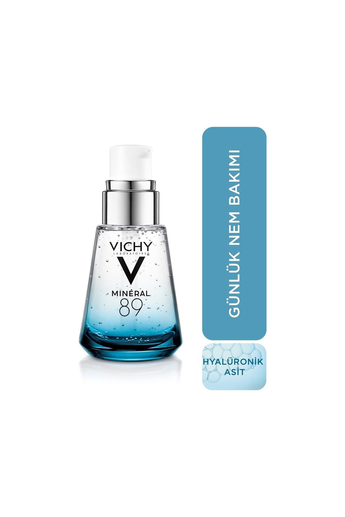 Vichy Mineral 89% Mineralizing Water + Hyaluronic Acid 30 ml Serum..vichy.