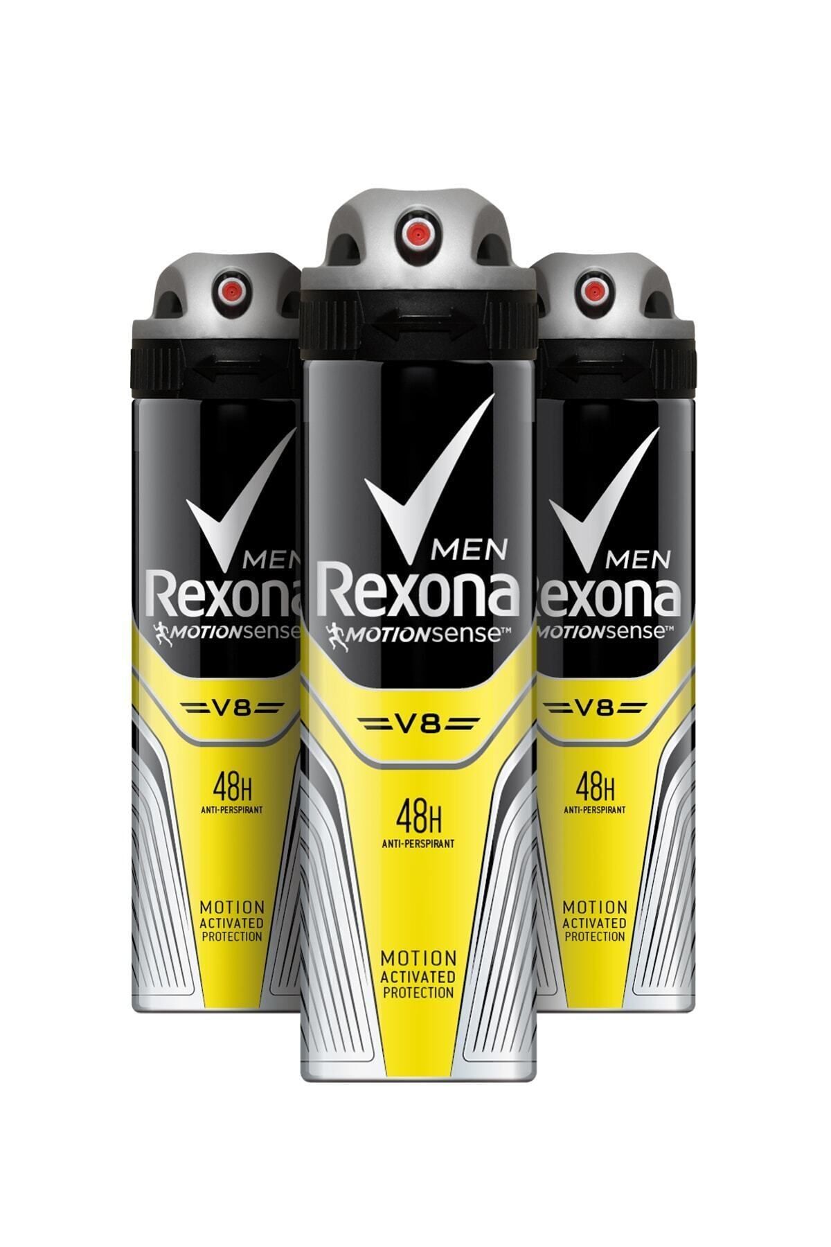 Rexona Erkek Deodorant Sprey V8 150 ml X 3