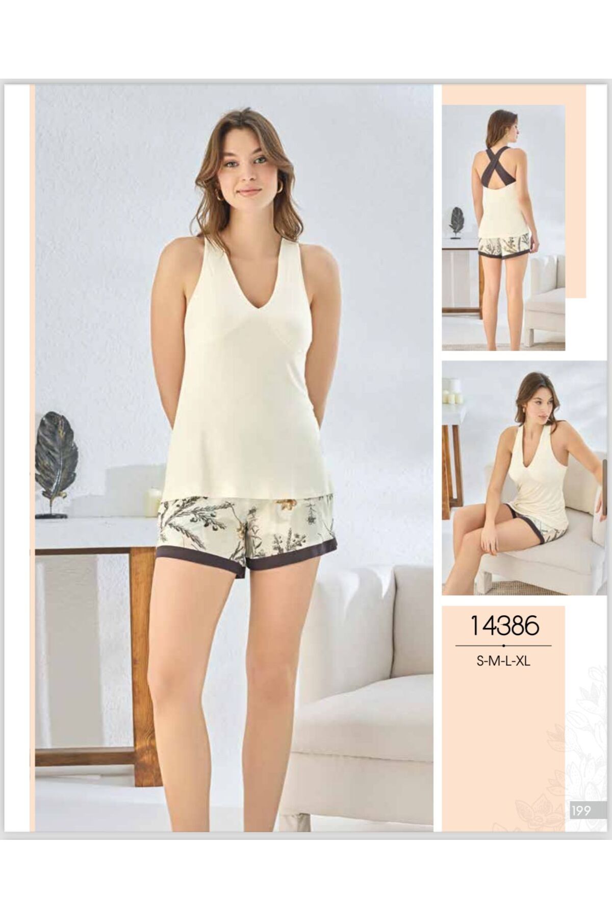 Sevim 14386 ŞORT TAKIM