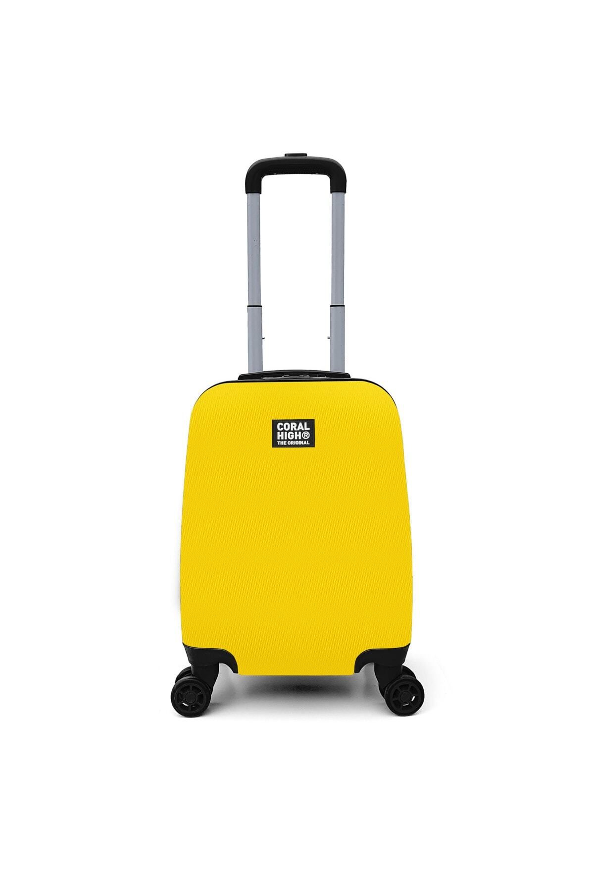 Coral High Sarı Mini Kabin Valizi 16513