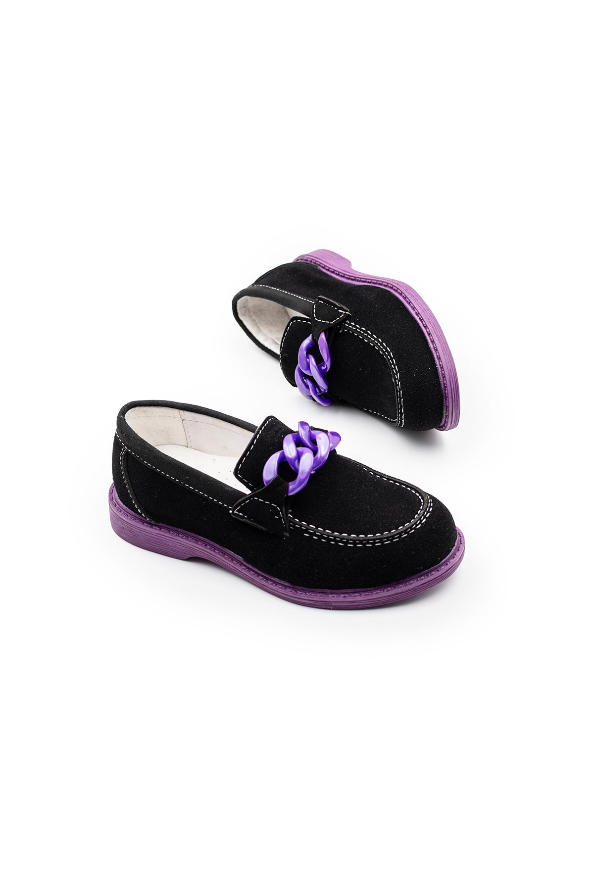 Brono Ayakkabı Kız Çocuk Hafif Tabanlı Günlük Klasik Ayakkabı 1201
