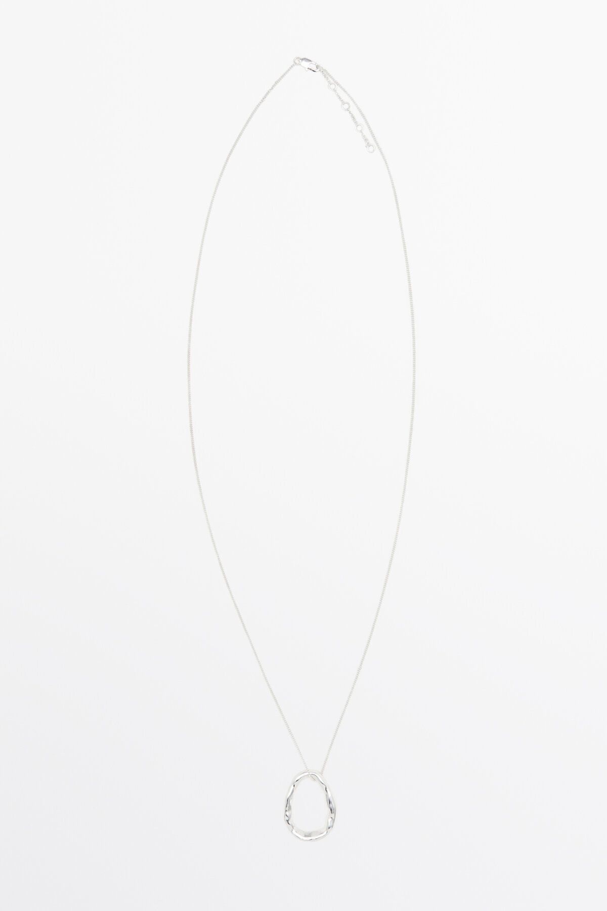 Massimo Dutti Dokulu parça detaylı uzun kolye