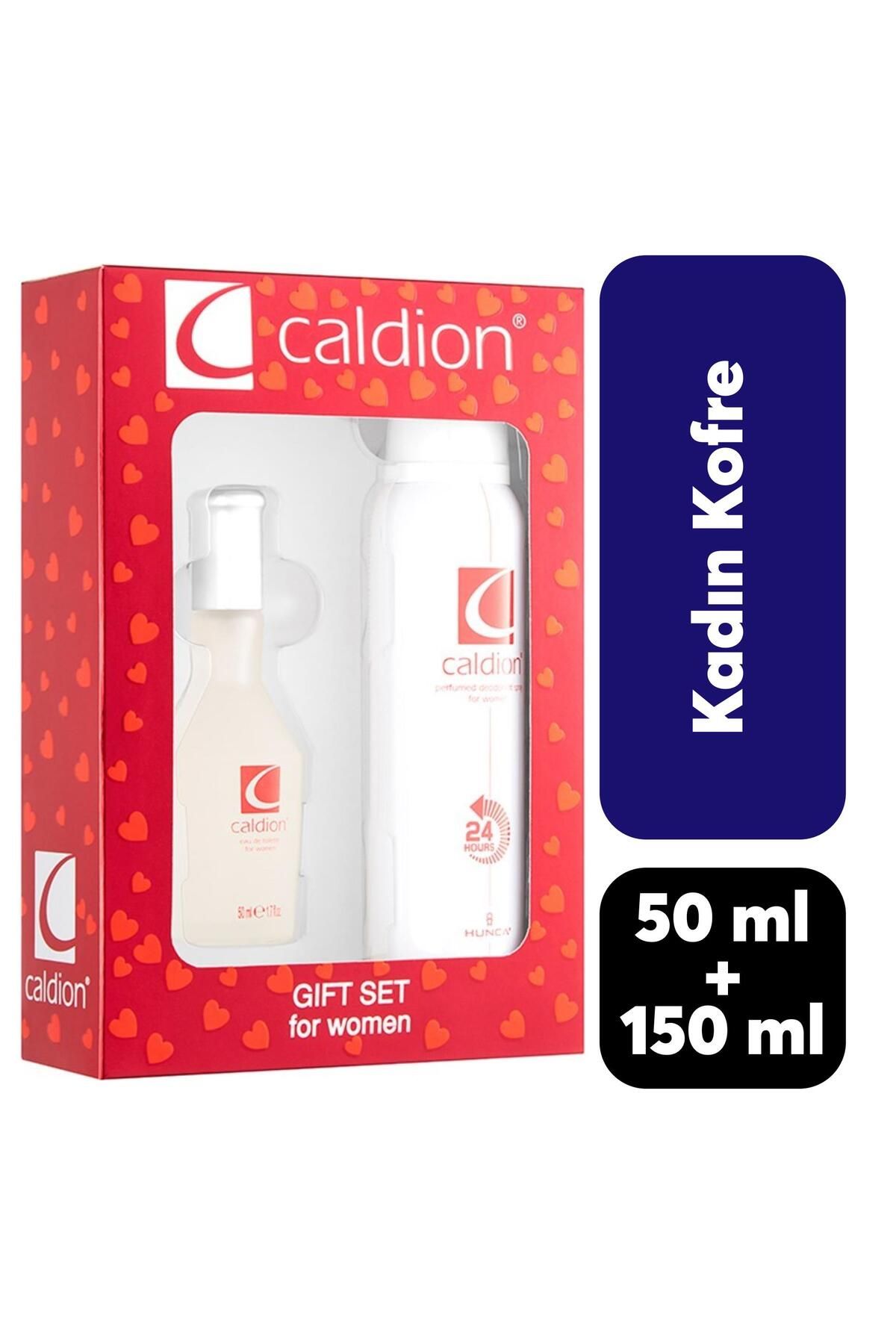 Caldion Kofre Kadın Parfüm 50 ml Deodorant 150 ml