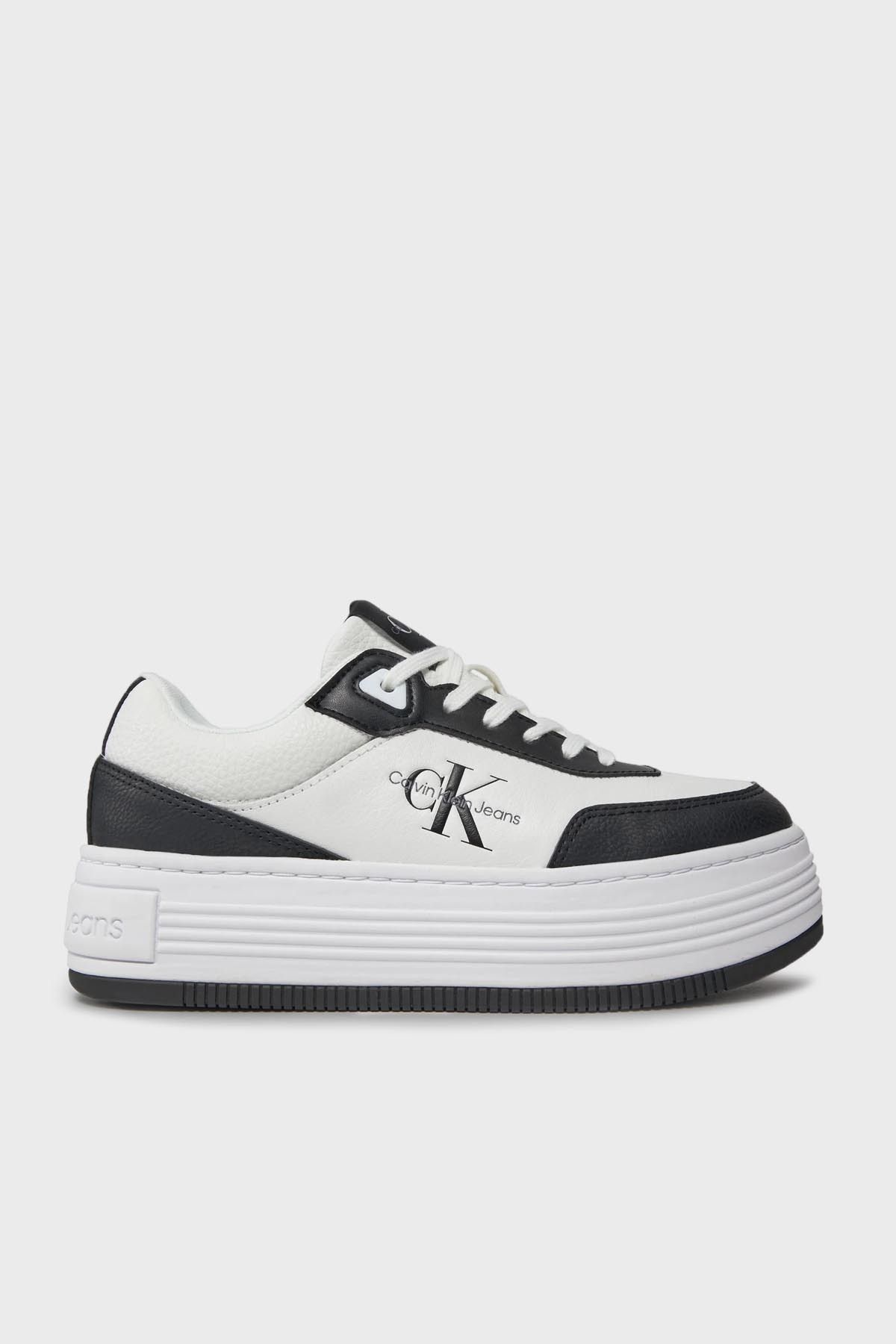 Calvin Klein Logolu Kalın Tabanlı Sneaker Ayakkabı YW0YW013160GM AYAKKABI YW0YW01316 0GM
