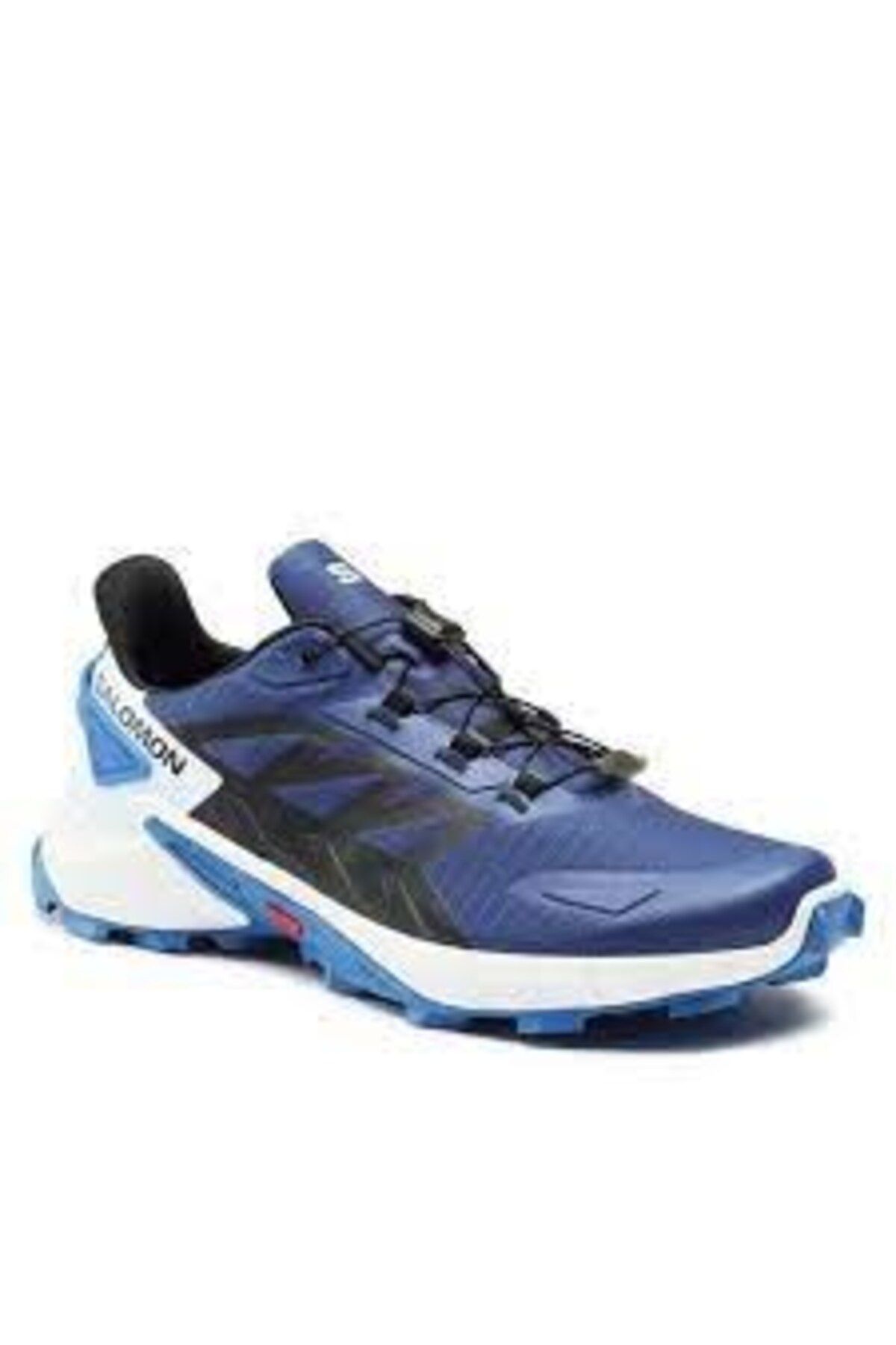 Salomon Supercross 4 Blue Print/black/lapis Blue Erkek Patika Koşusu Ayakkabısı L47315700
