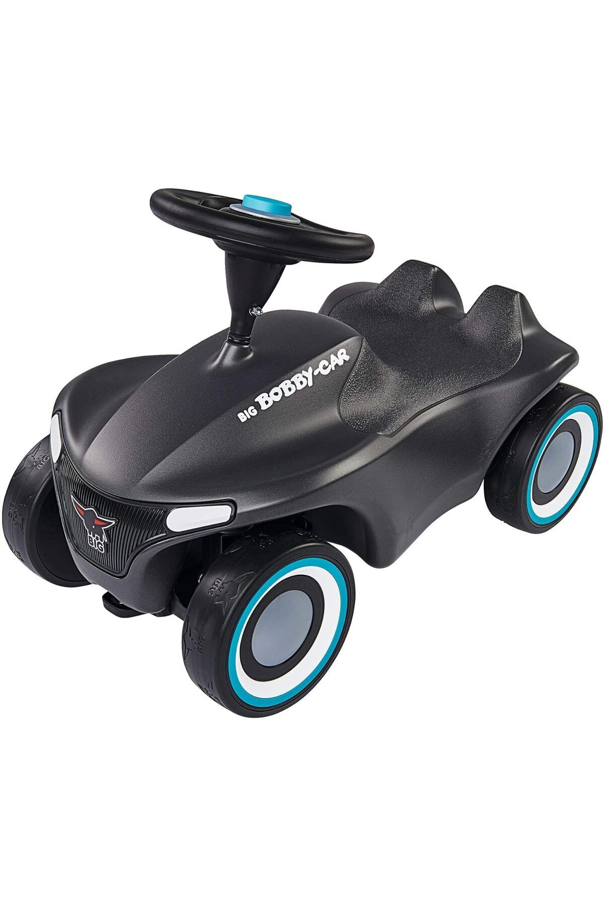 BIG Toy Factory Big-Bobby-Car Neo çocuklar için itmeli araç, sessiz tekerlek, modern tasarım, 1 yaş ve üzeri için