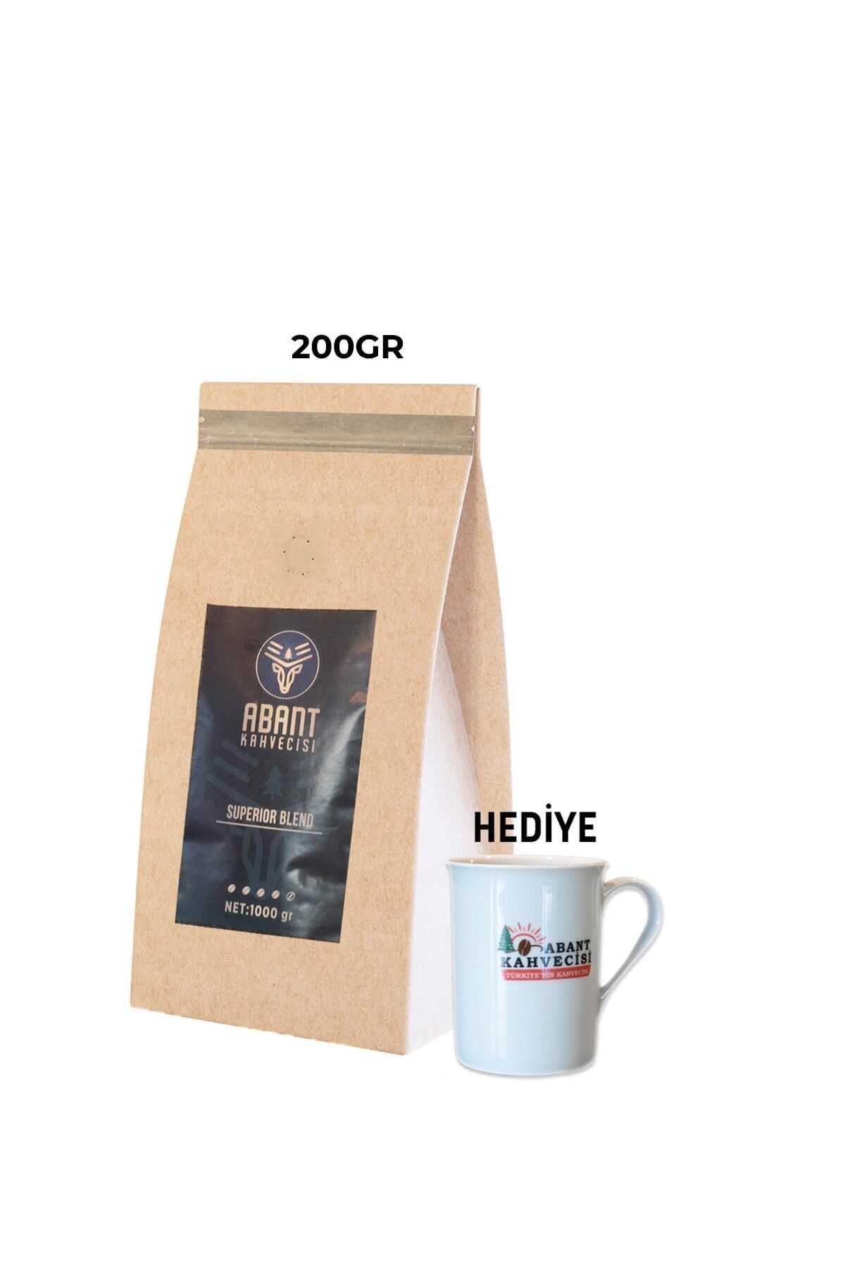 Abant Kahvecisi Superıor Blend Premıum Espresso Çekirdek Kahve + Cup (200gr)