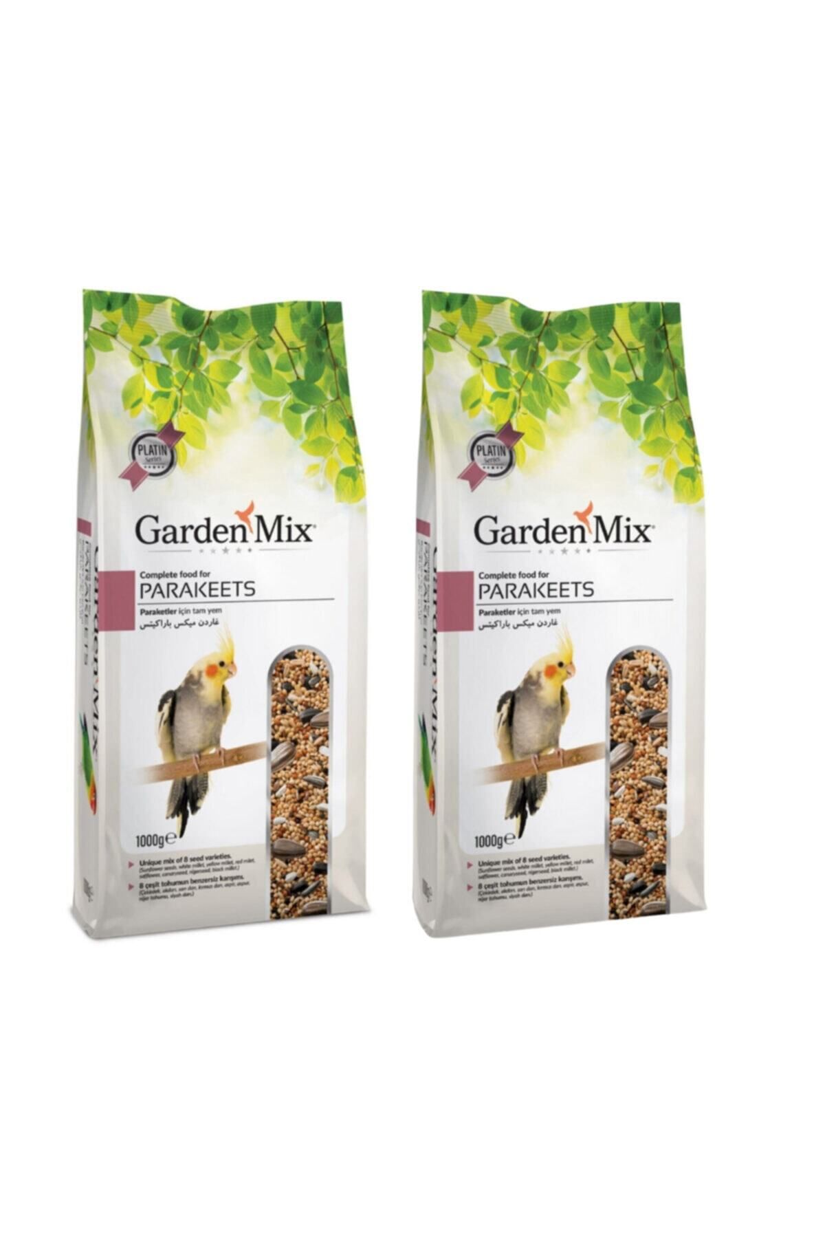 Gardenmix Garden Mix Platin Paraket Yemi 1 Kg X 2 Adet