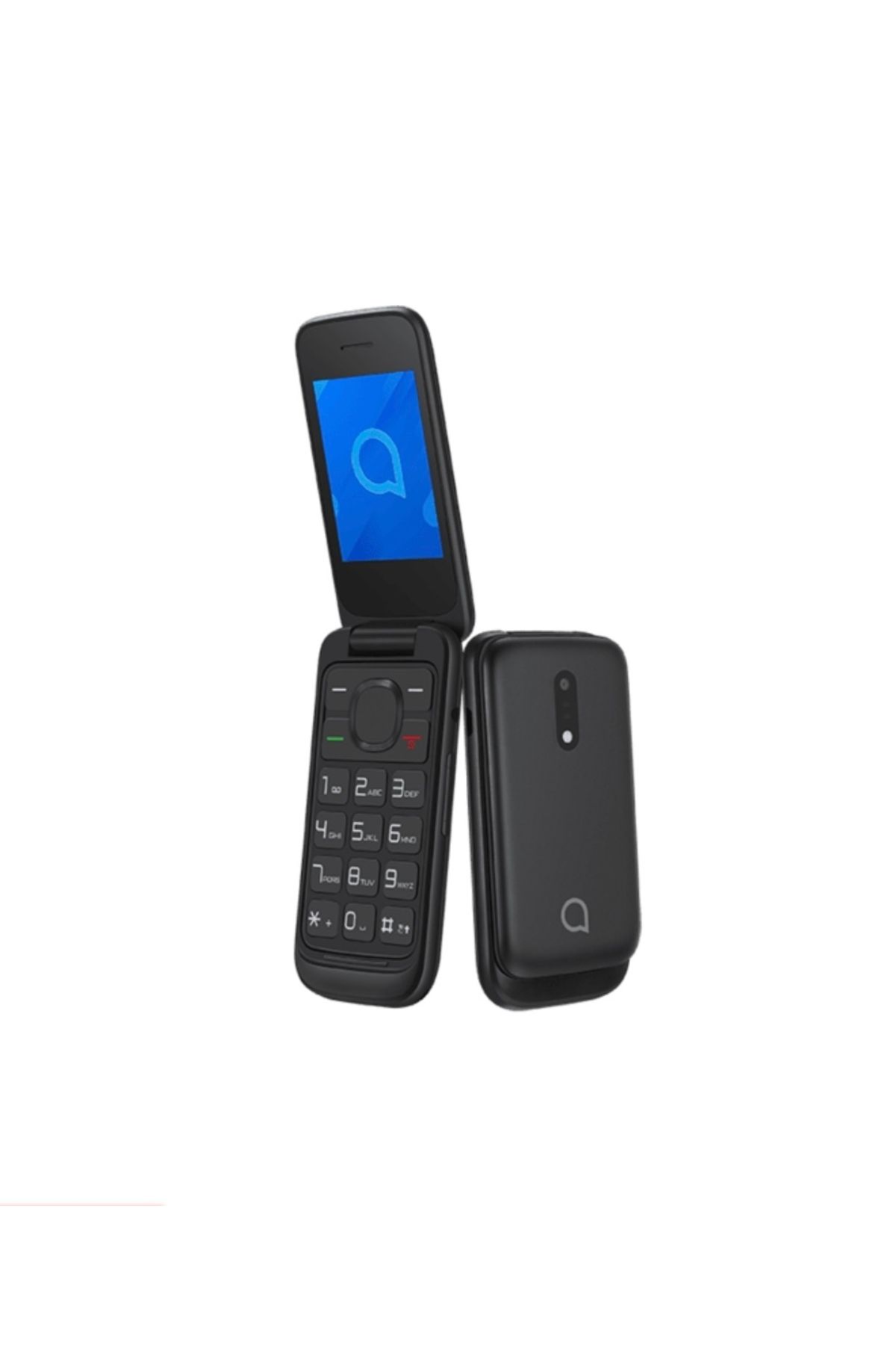 Alcatel 2057d aktif kapaklı, tuşlu cep telefonu (KVK garantili)